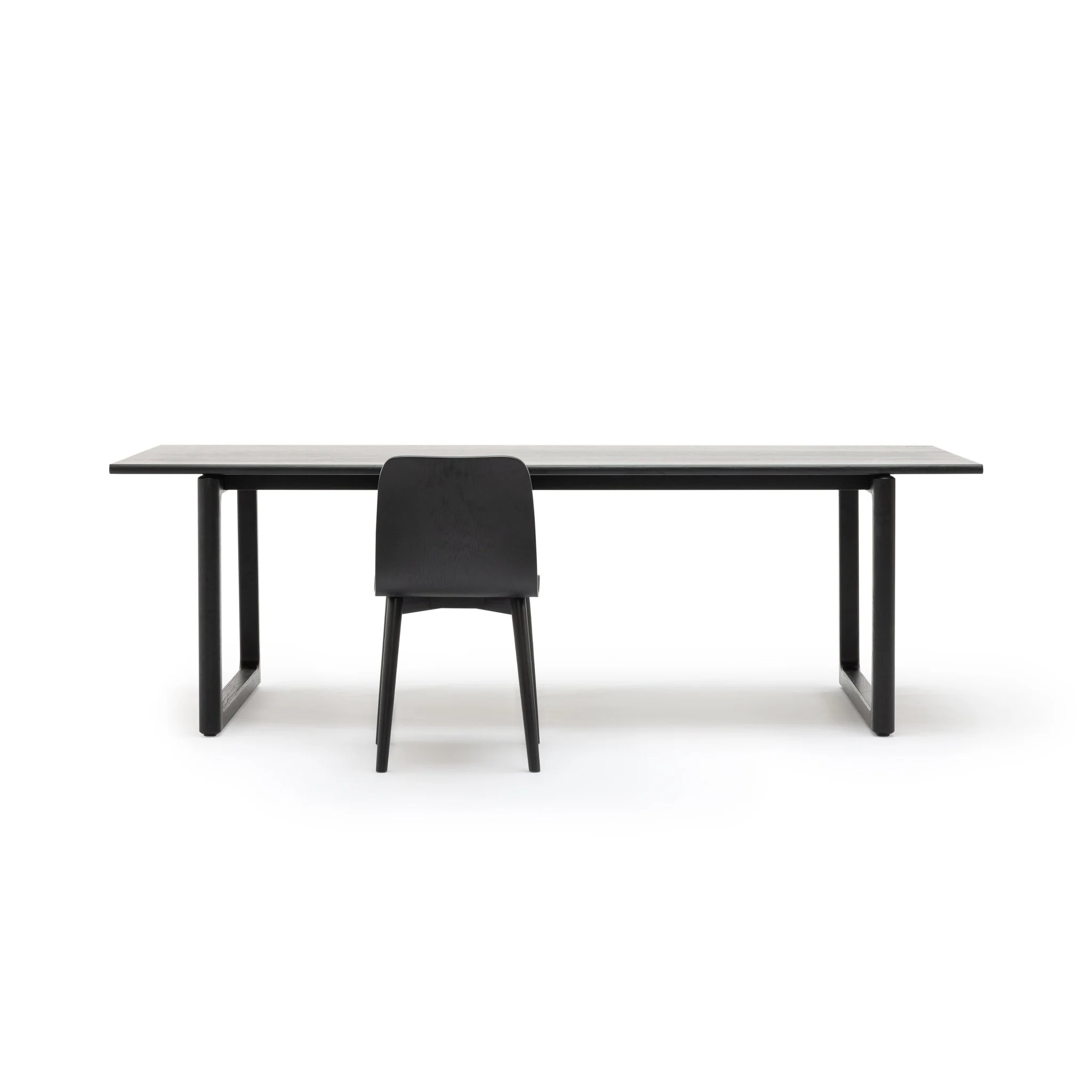 Hover Dining Table - Black Oak - Image 6
