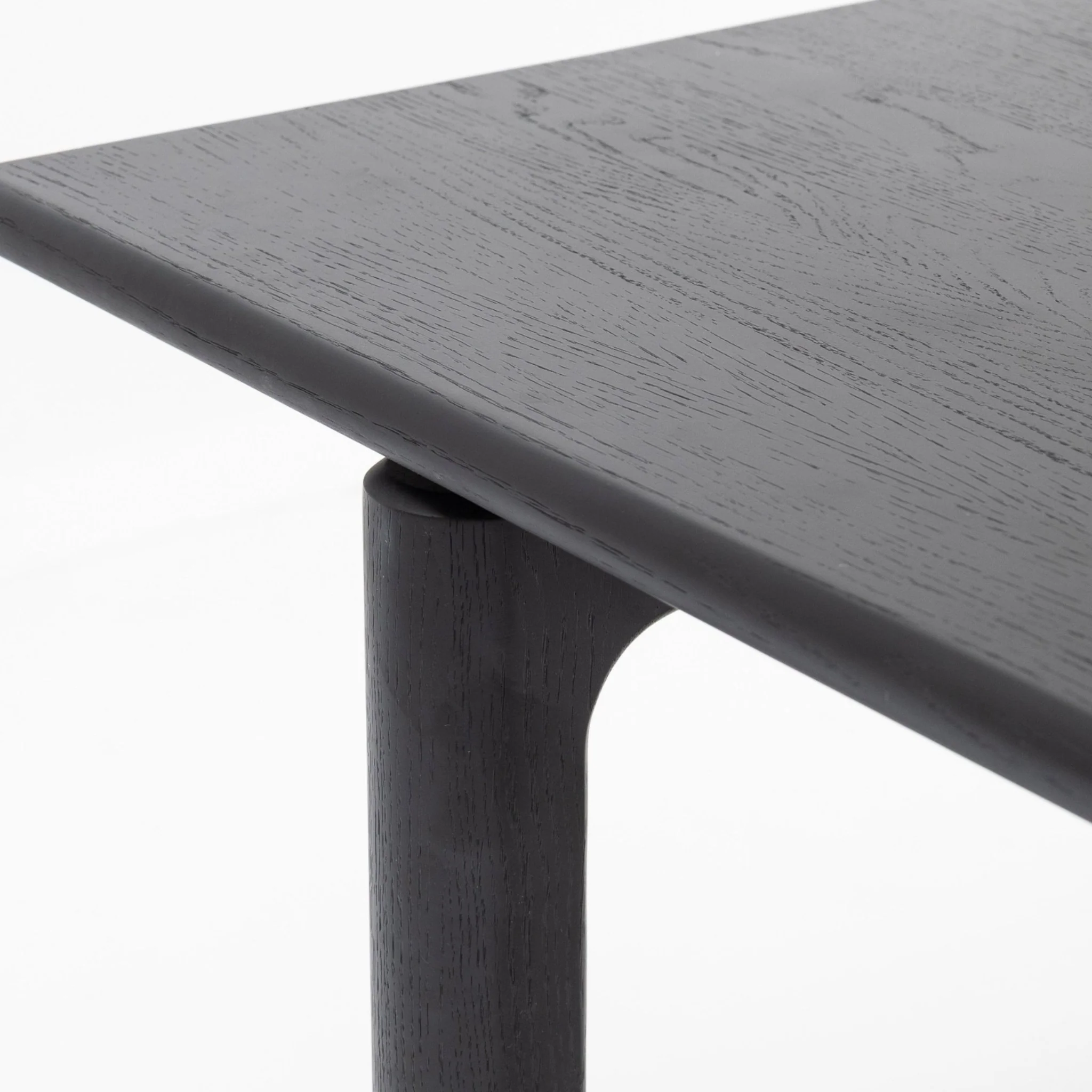Hover Dining Table - Black Oak - Image 9