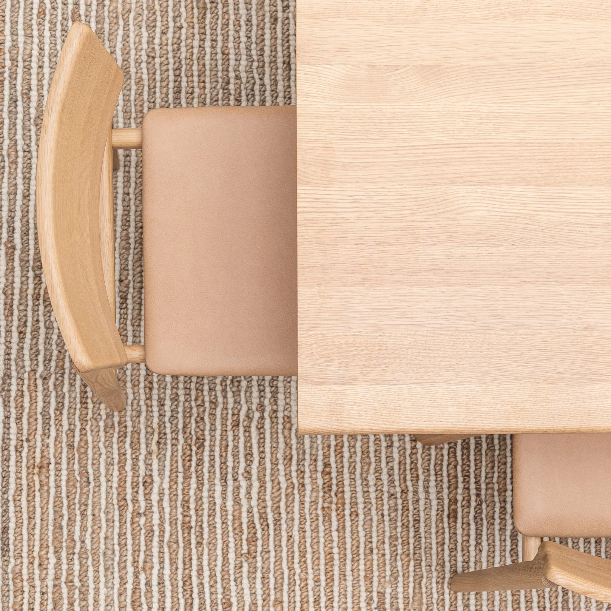 Hover Dining Table - Light Oak - Image 17