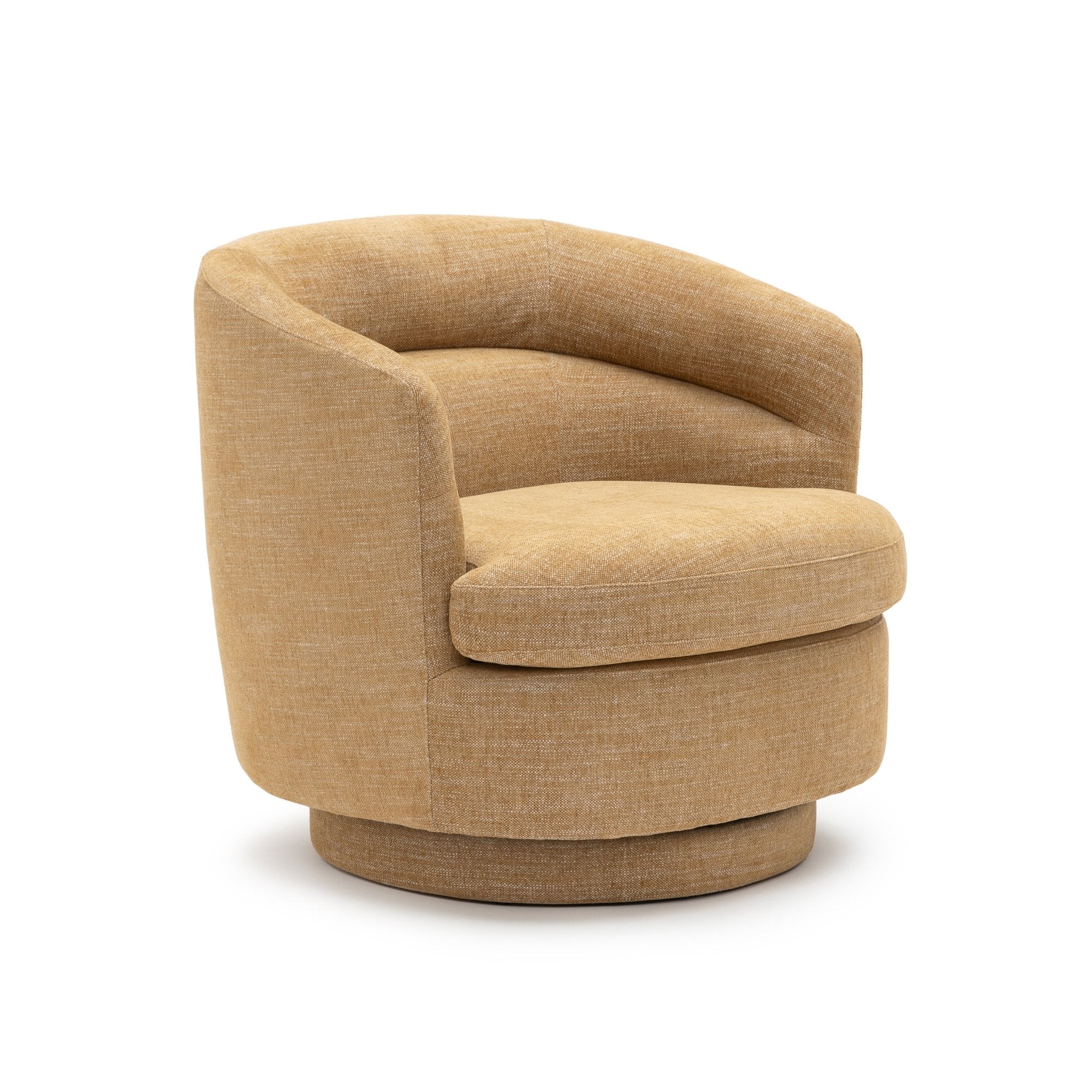 Hugo Swivel Chair - Cinnamon