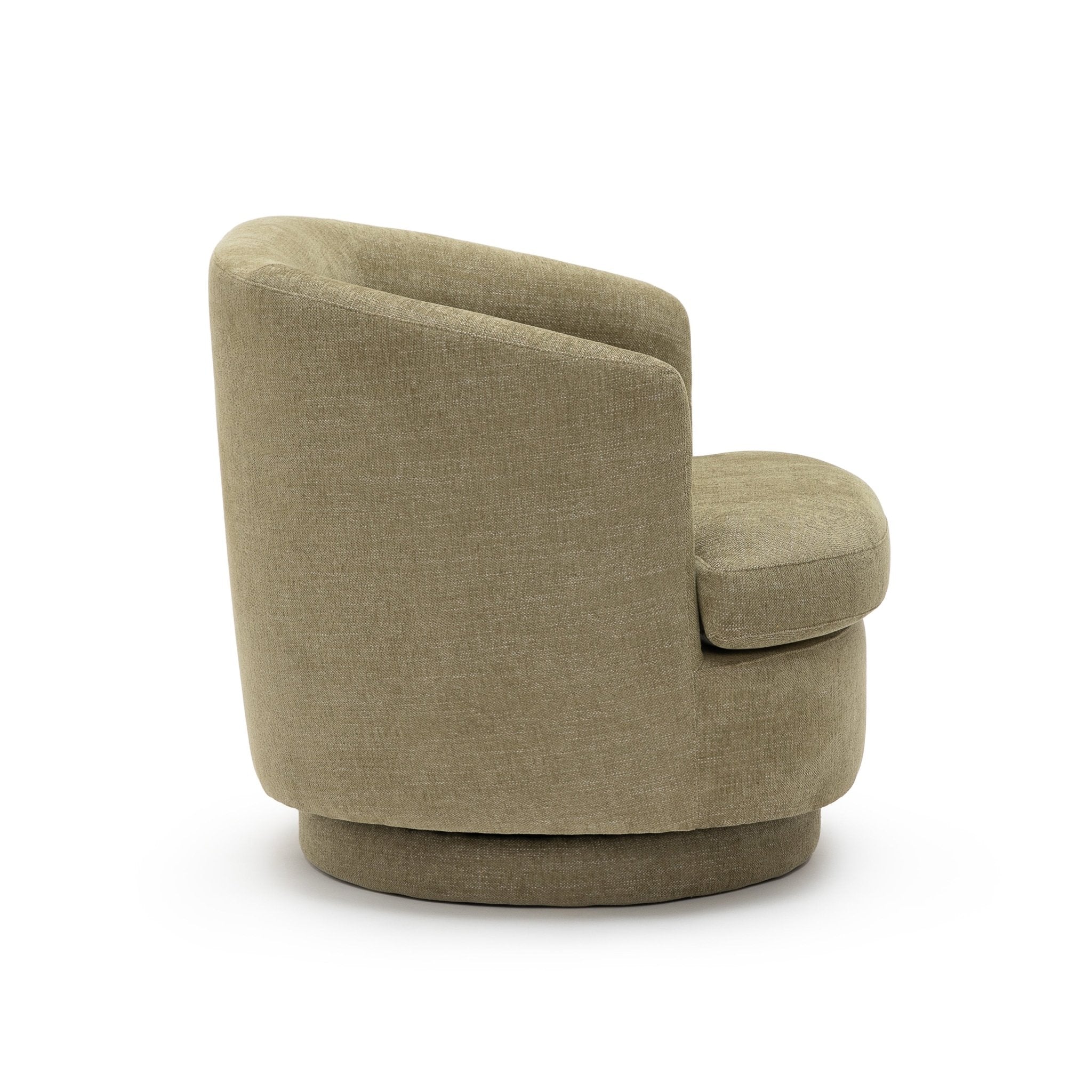 Hugo Swivel Chair - Olive - Image 3