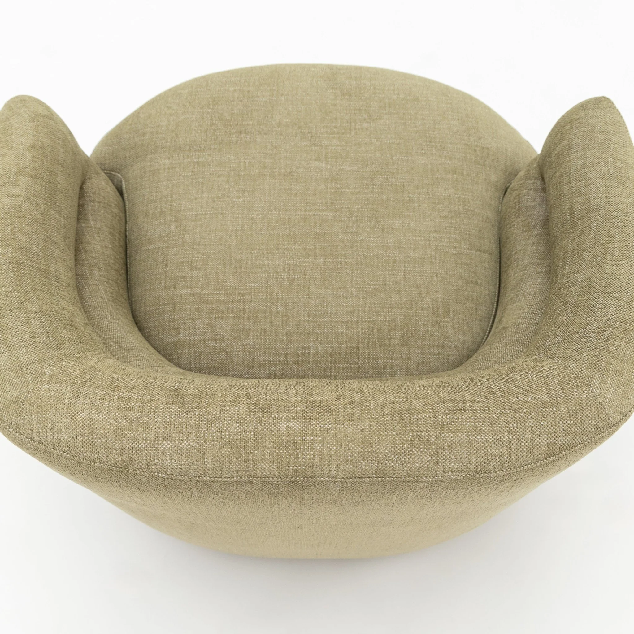 Hugo Swivel Chair - Olive - Image 8