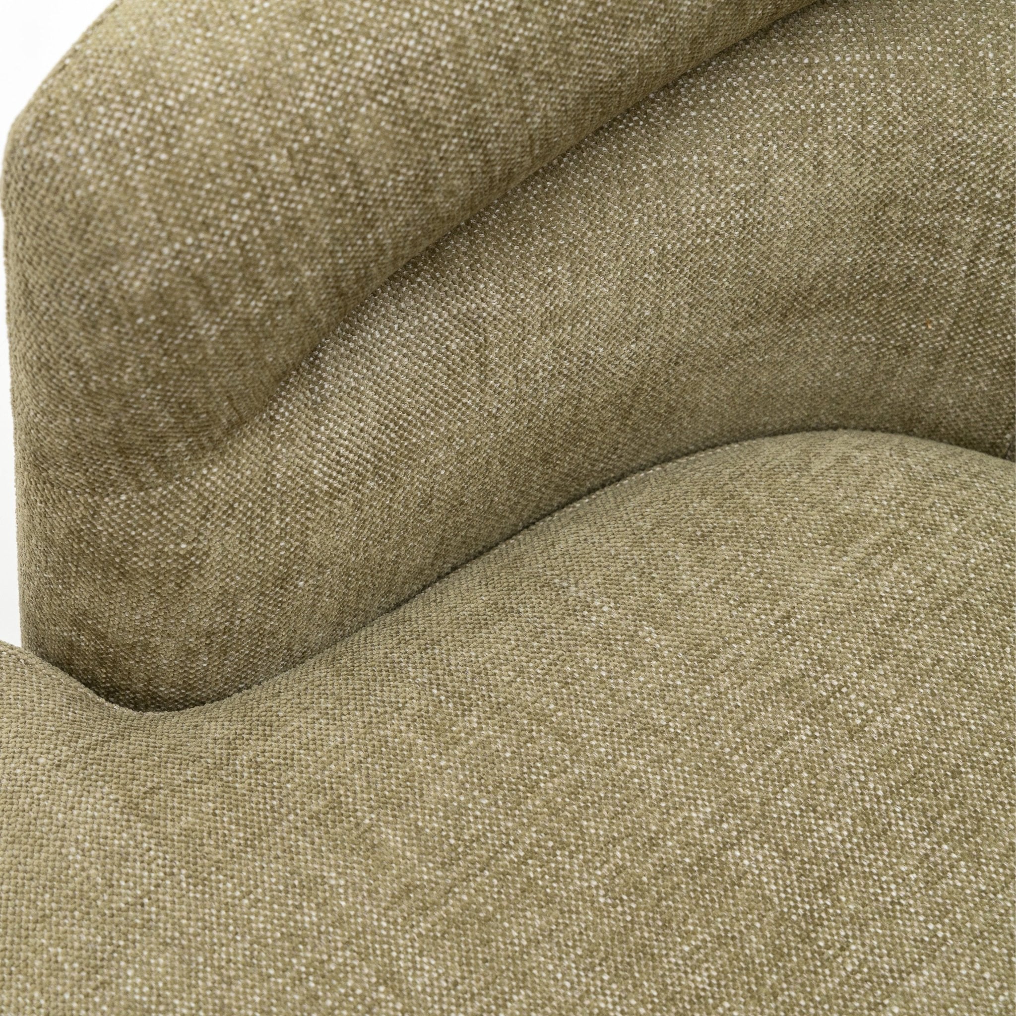 Hugo Swivel Chair - Olive - Image 9
