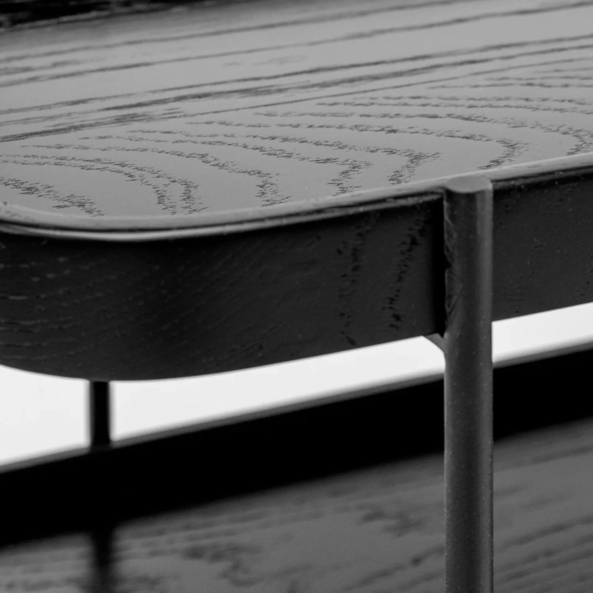 Humla 3 Tiered Shelf - Black Oak - Image 3