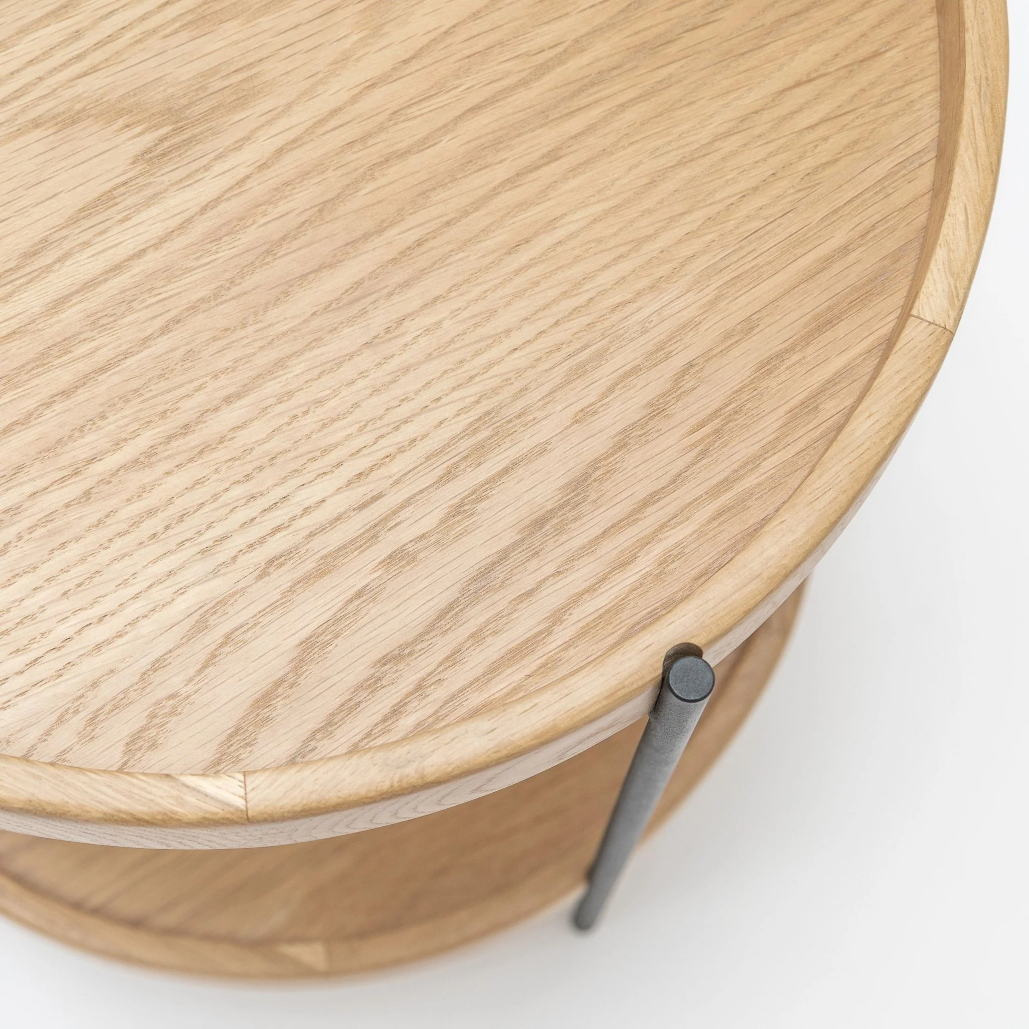 Humla End Table - Light Oak - Image 3
