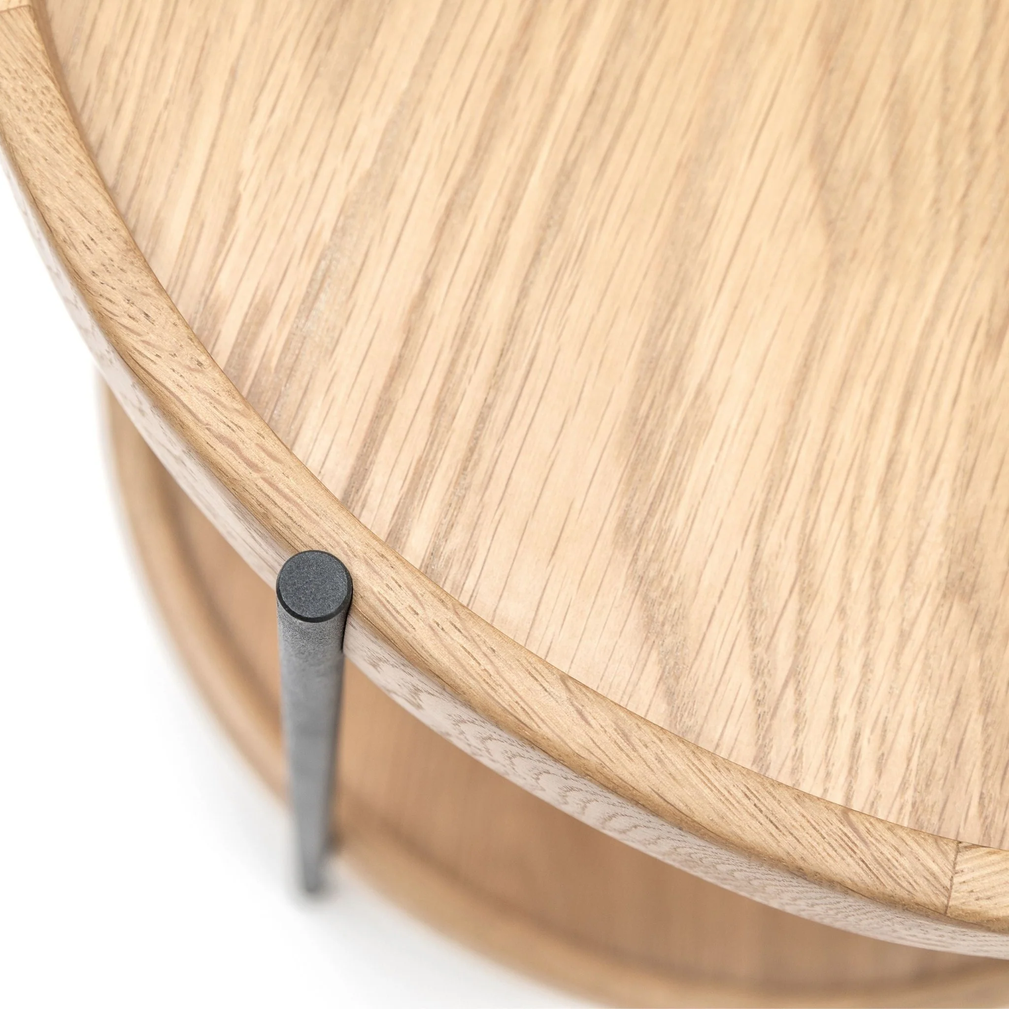 Humla End Table - Light Oak - Image 6
