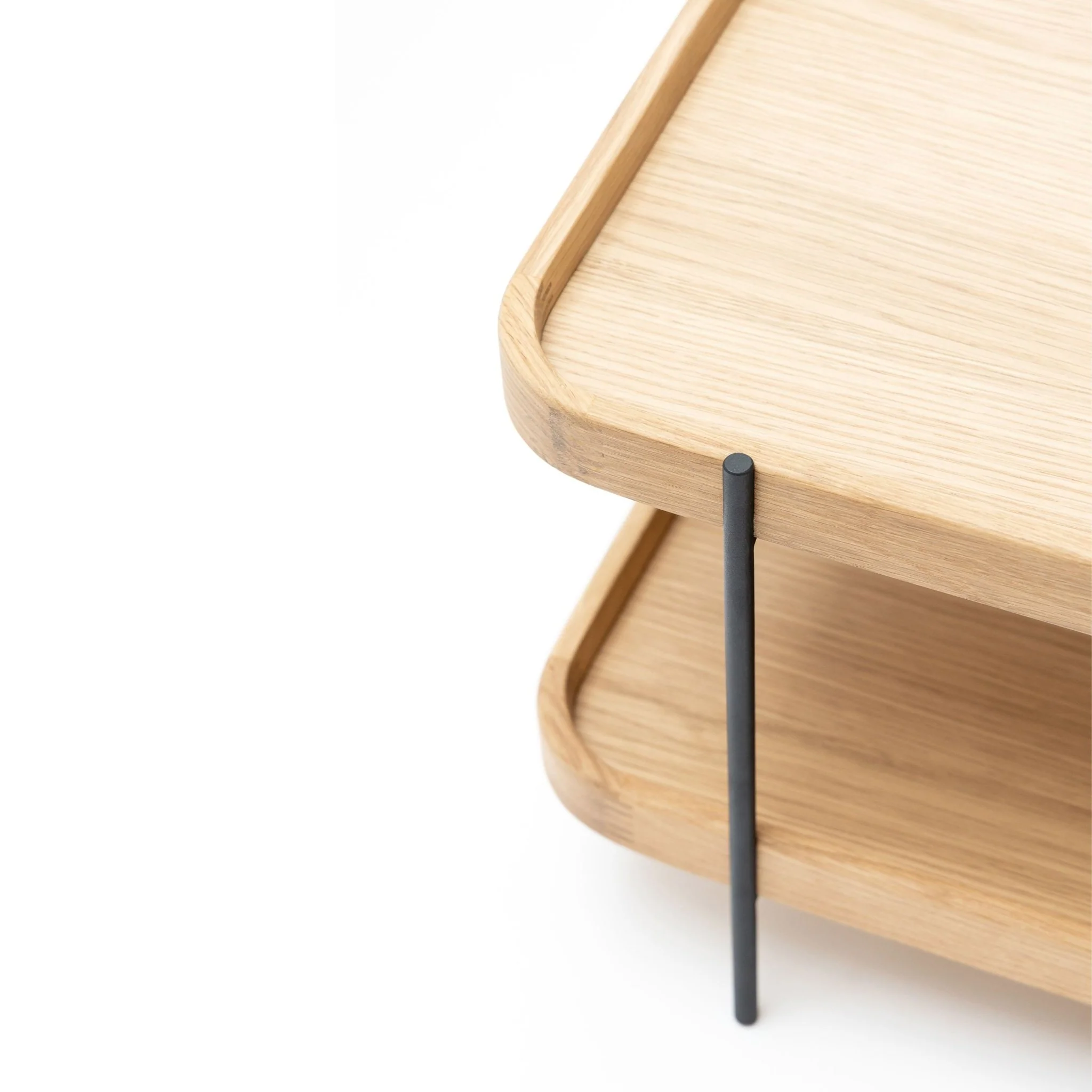 Humla Rectangular Coffee Table - Light Oak - Image 3