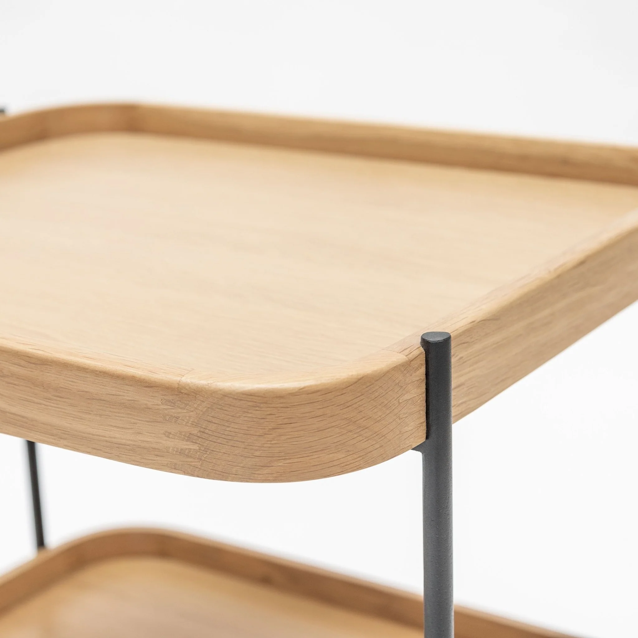Humla Side Table - Light Oak - Image 4
