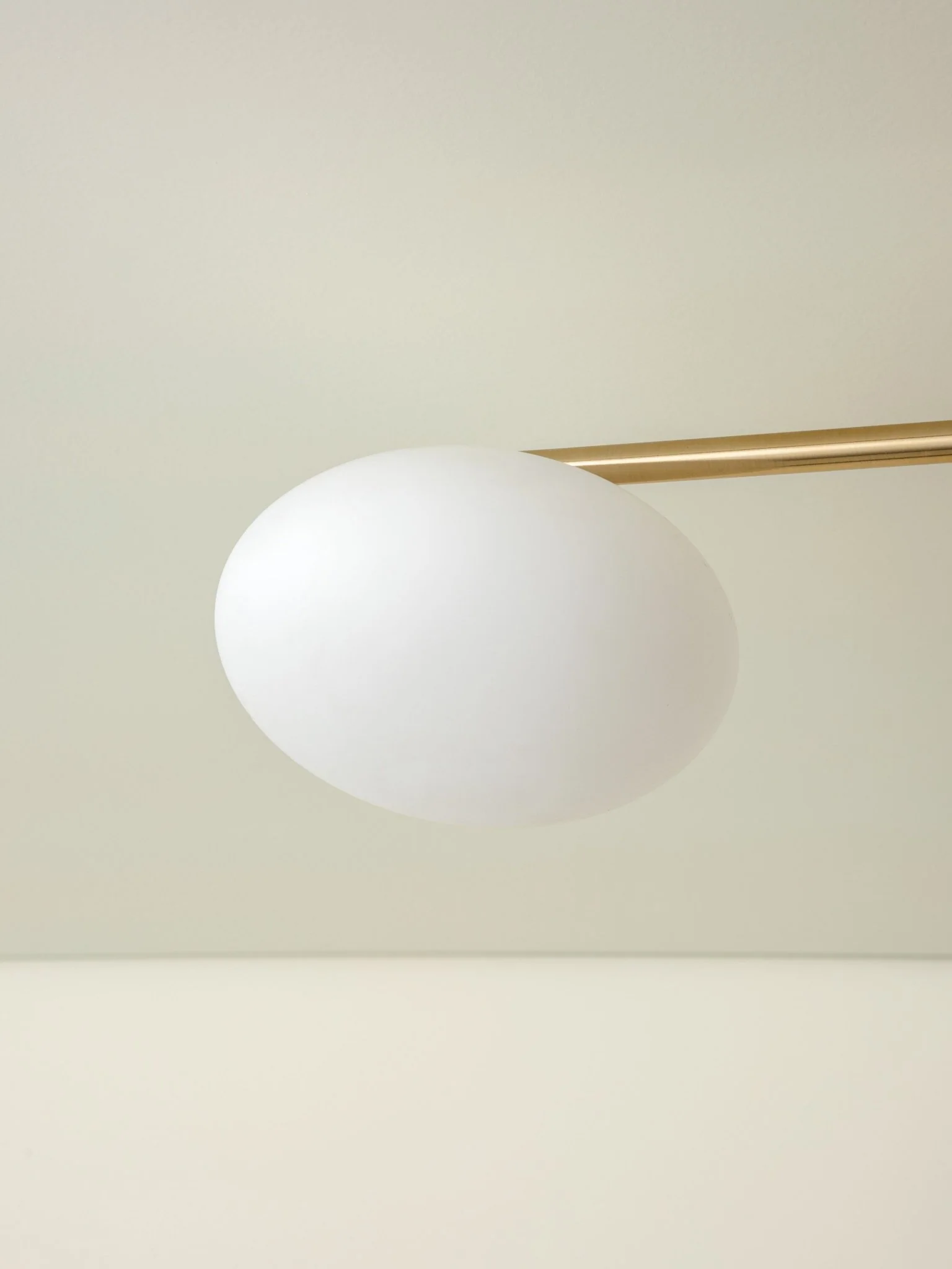 Imperial - 5 Light Brass And Opal Flush - Image 5