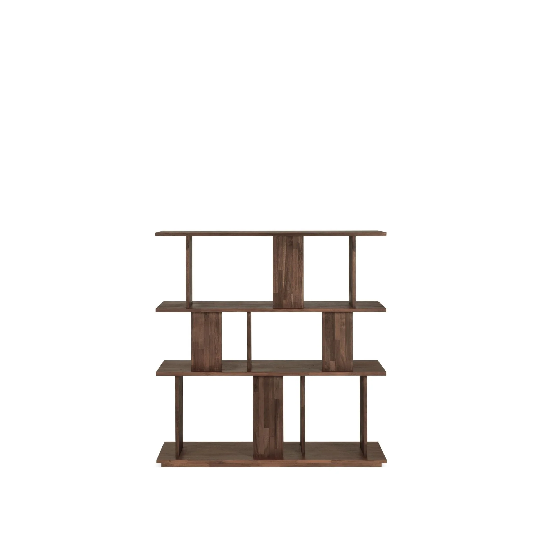 Irregular Rack - Varnished Teak - Brown