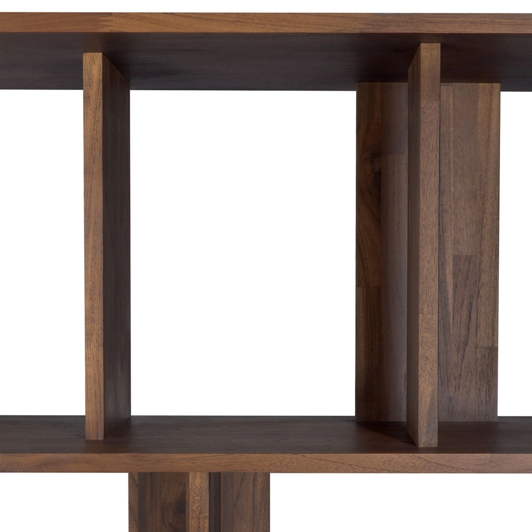 Irregular Rack - Varnished Teak - Brown - Image 5