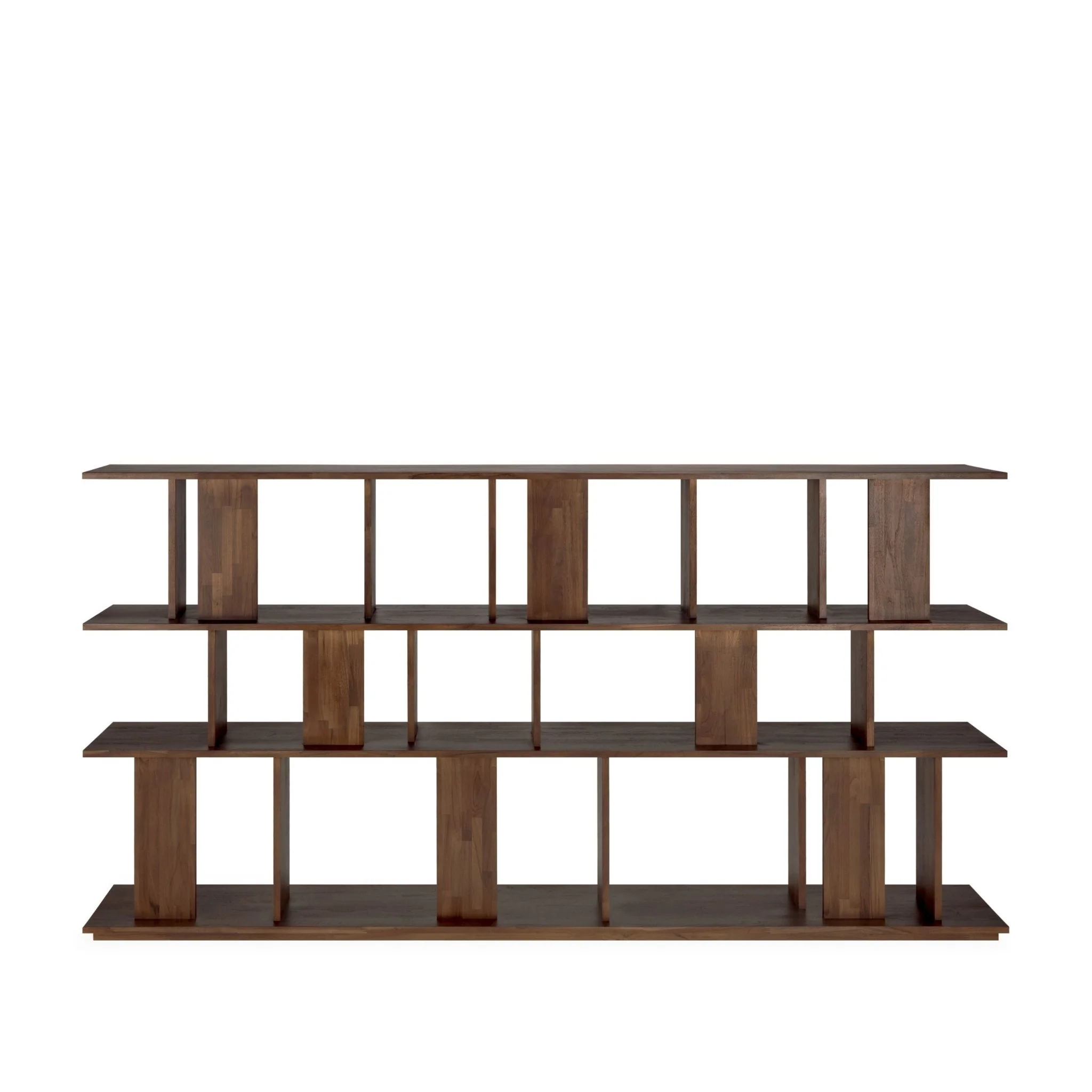 Irregular Rack - Varnished Teak - Brown - Image 7