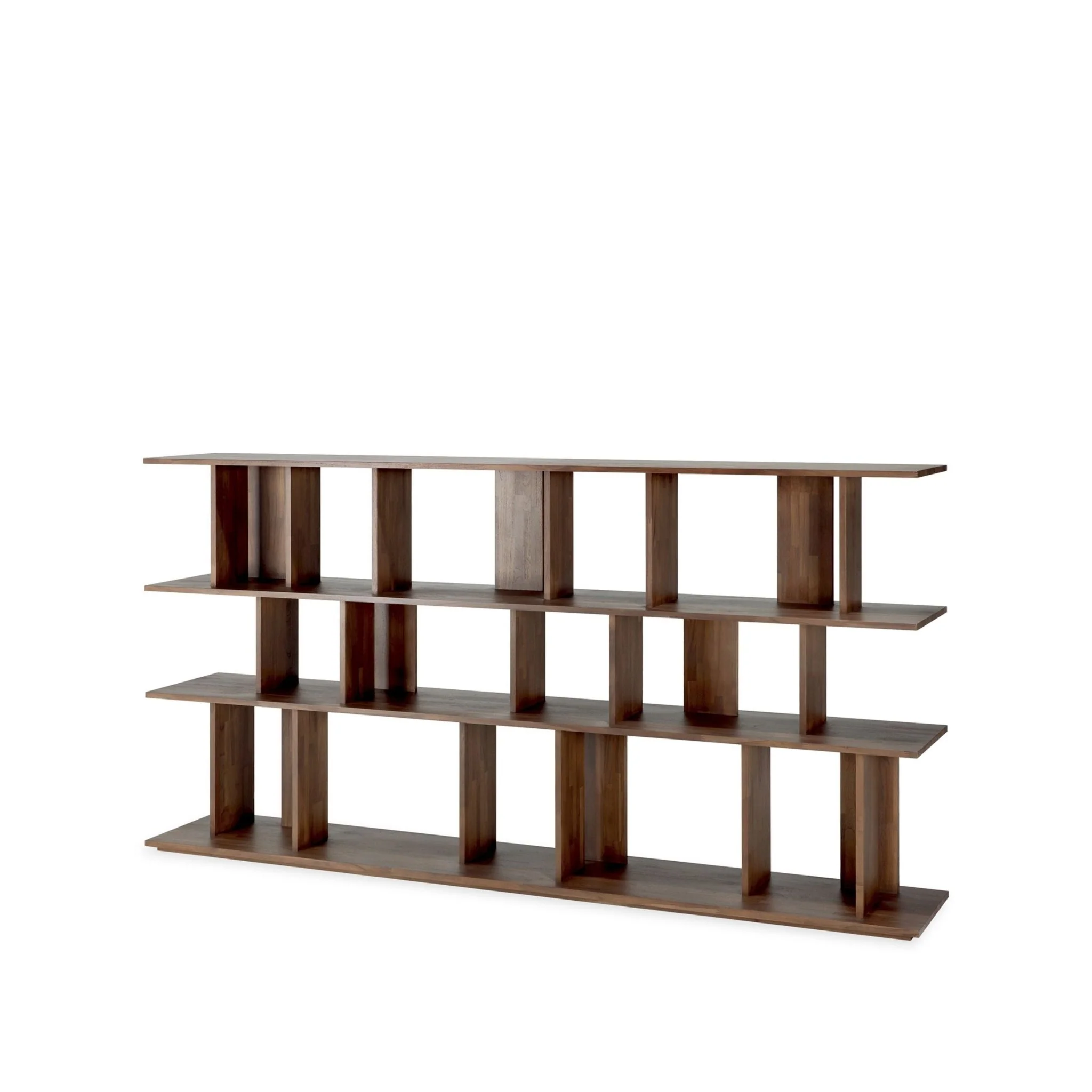 Irregular Rack - Varnished Teak - Brown - Image 8