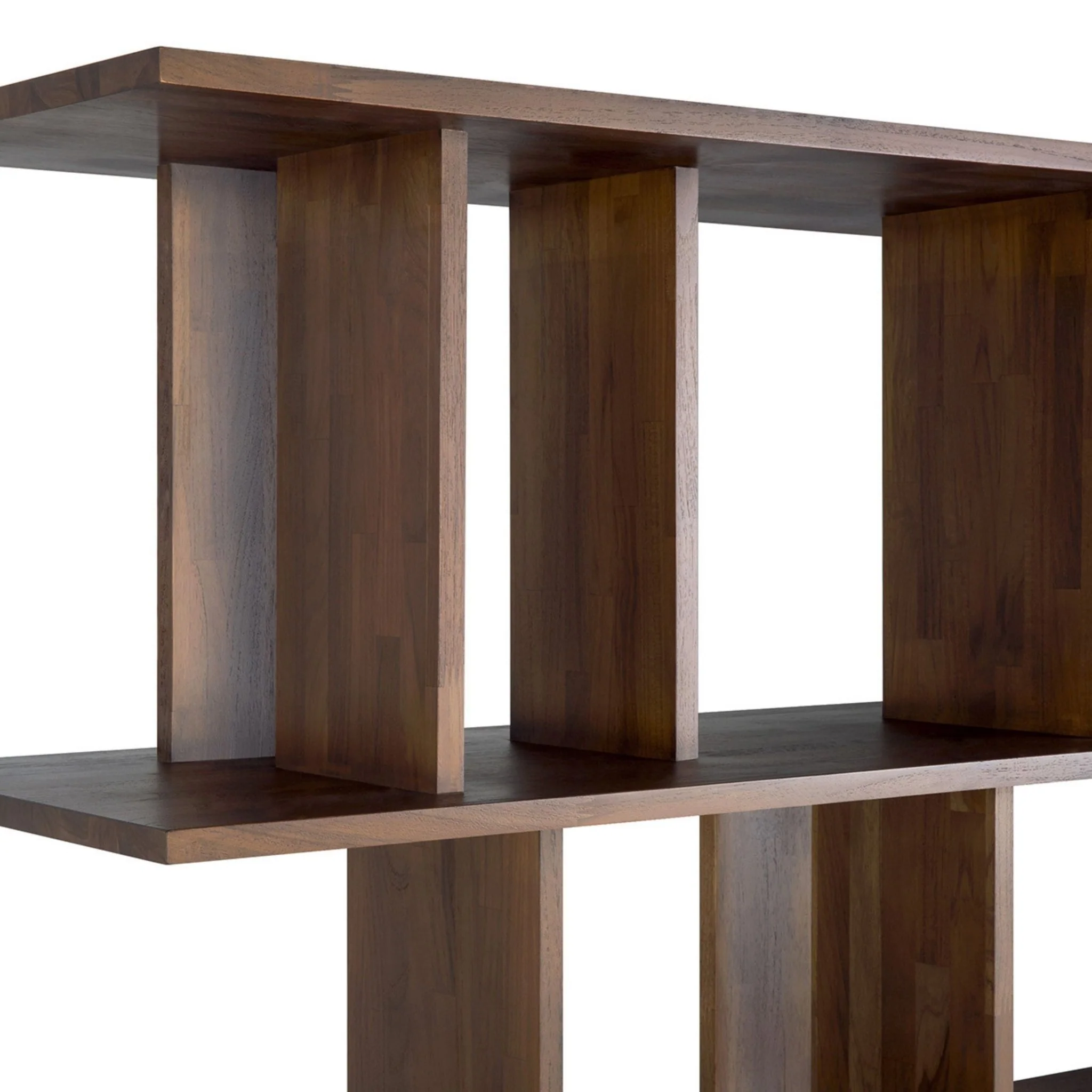 Irregular Rack - Varnished Teak - Brown - Image 9