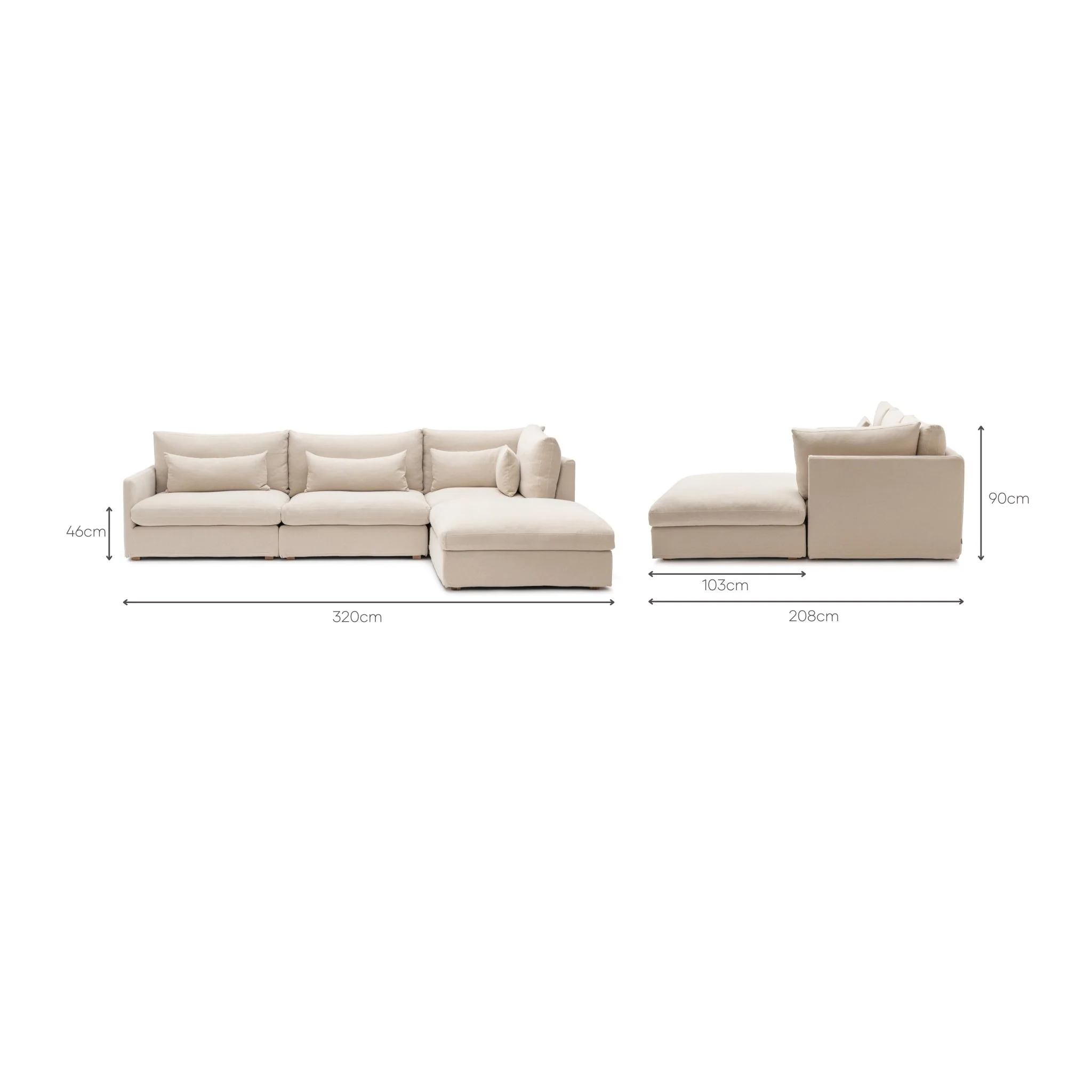 Island Sofa 4 Modules - Flanders Coast - Image 14