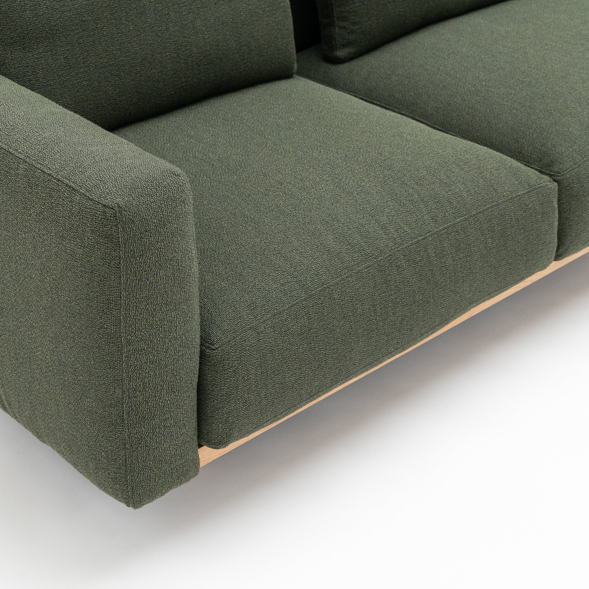 Islet 300 Sofa - Light Oak & Seaweed - Image 5