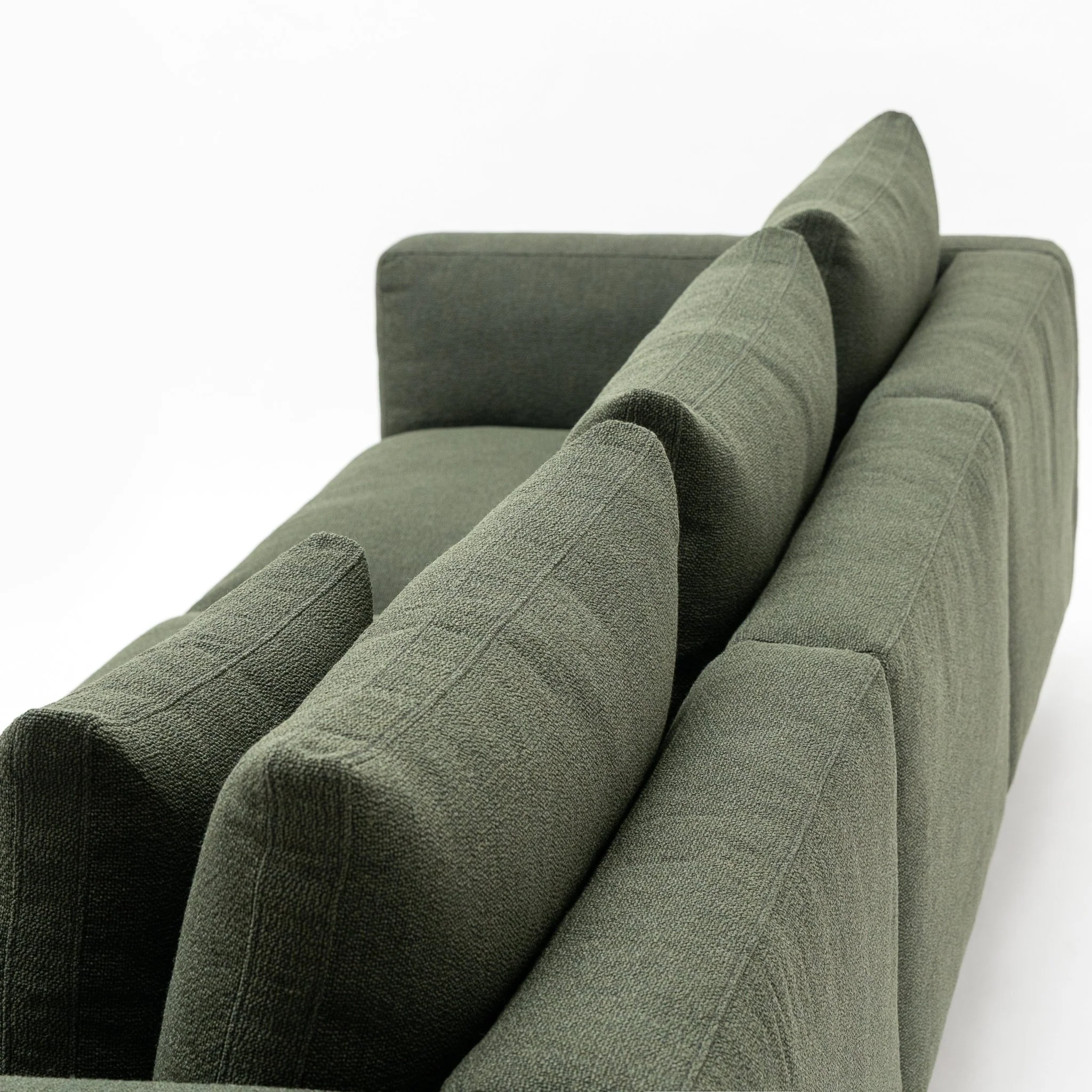 Islet 300 Sofa - Light Oak & Seaweed - Image 9