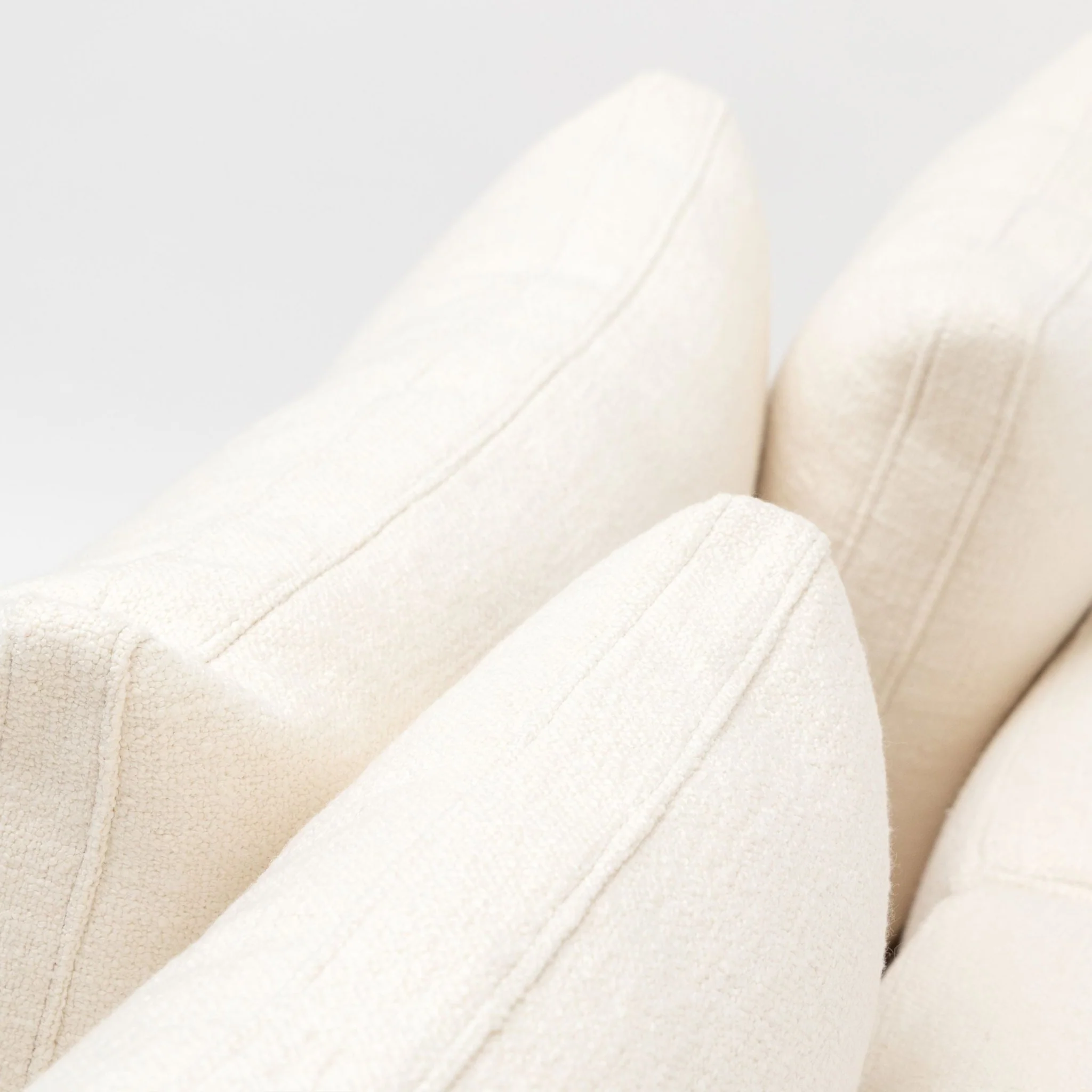 Islet L Shaped Sofa - Light Oak & Cobbler Panna Cotta - Image 12