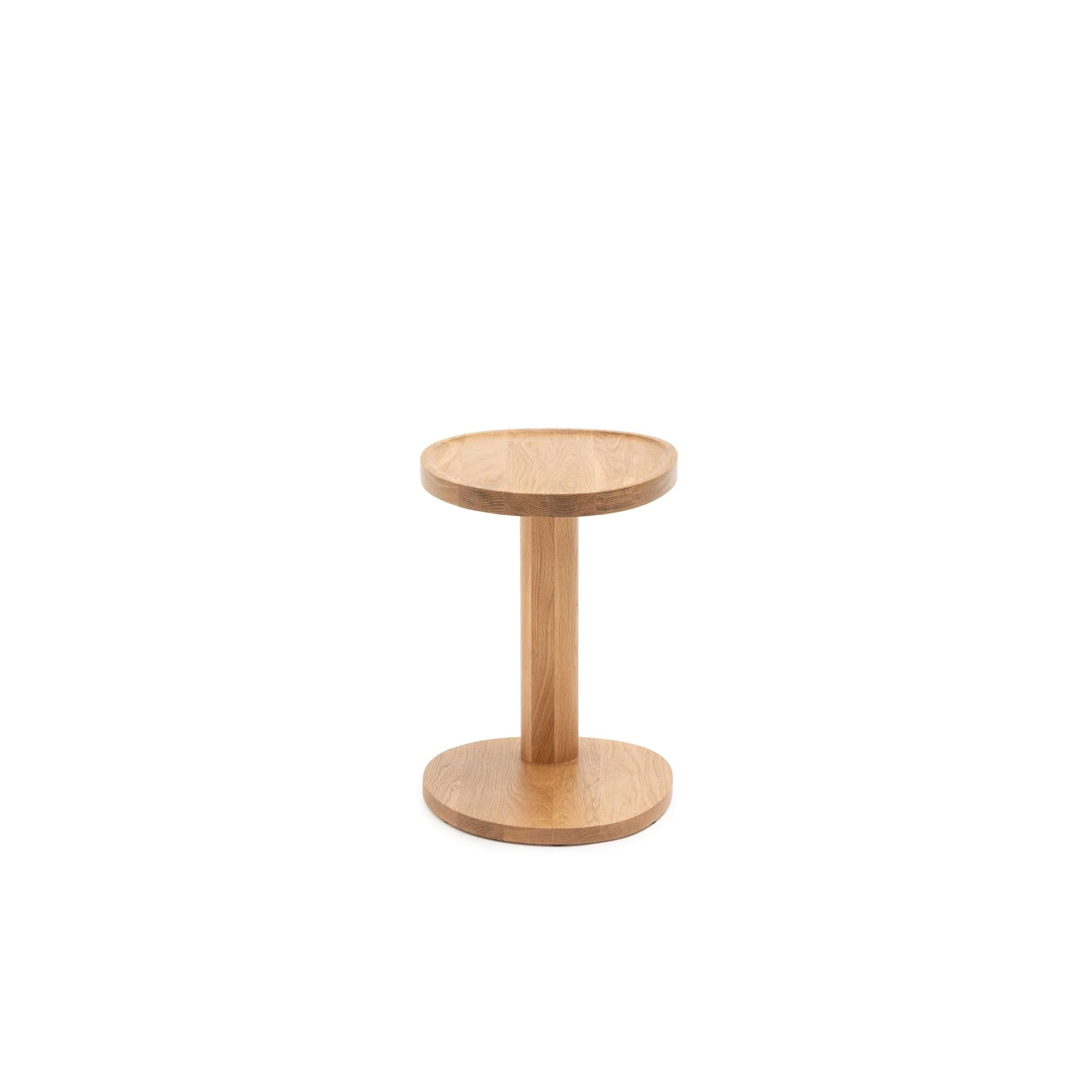 Islet Side Table - Light Oak - Image 3