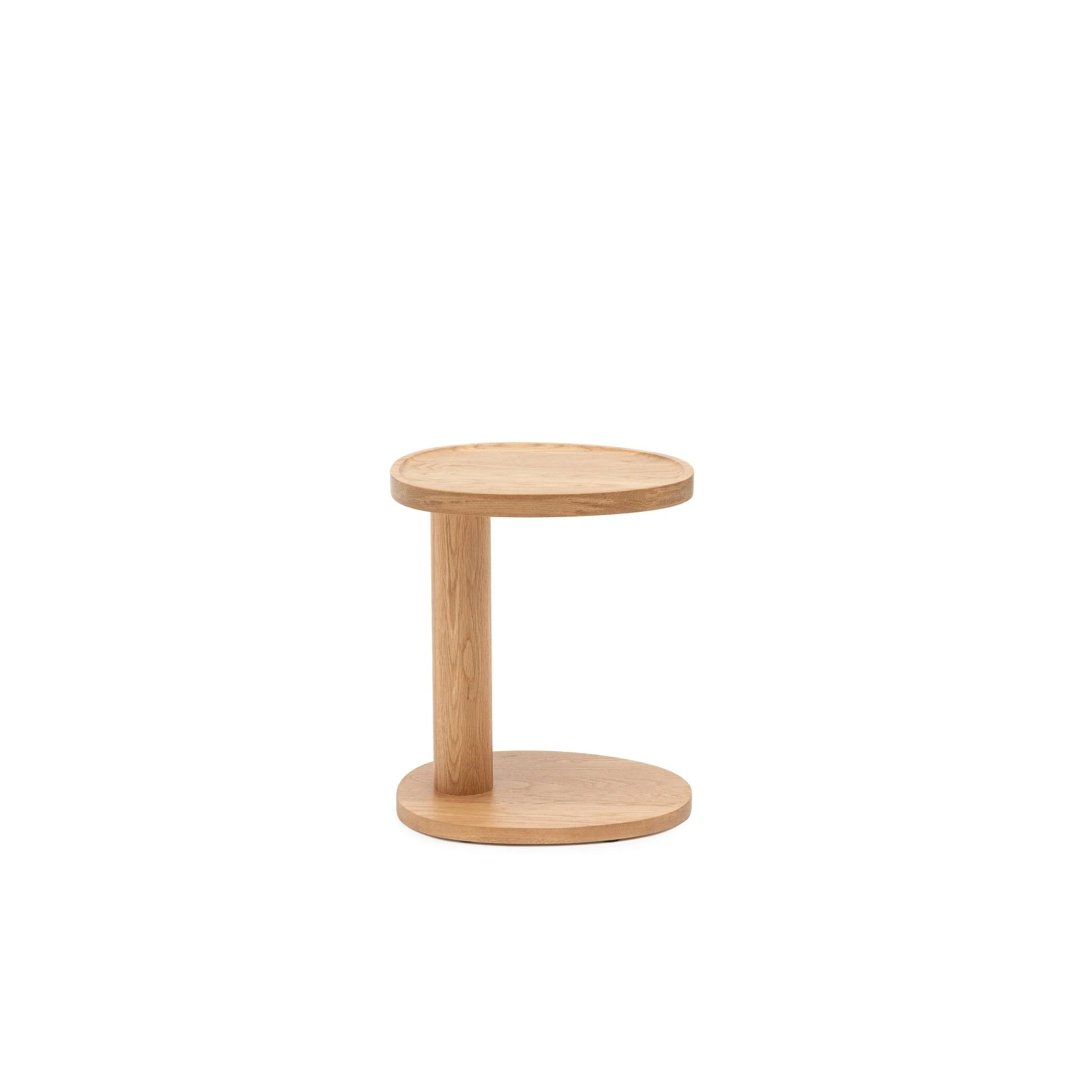Islet Side Table - Light Oak - Image 4