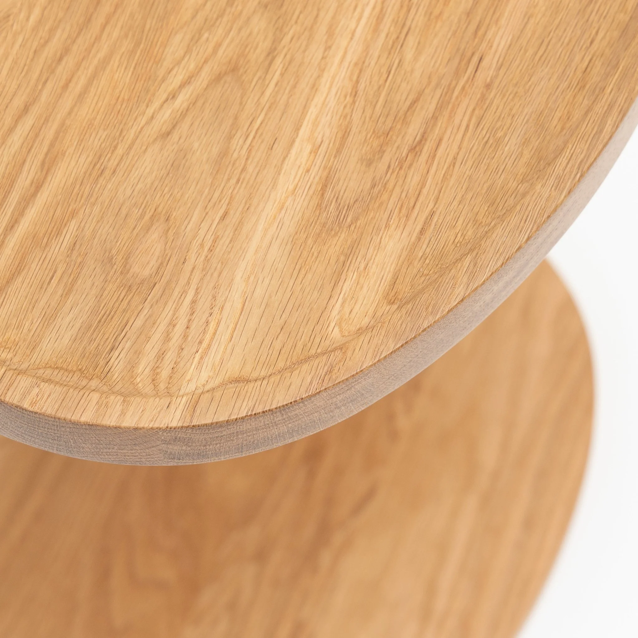 Islet Side Table - Light Oak - Image 9