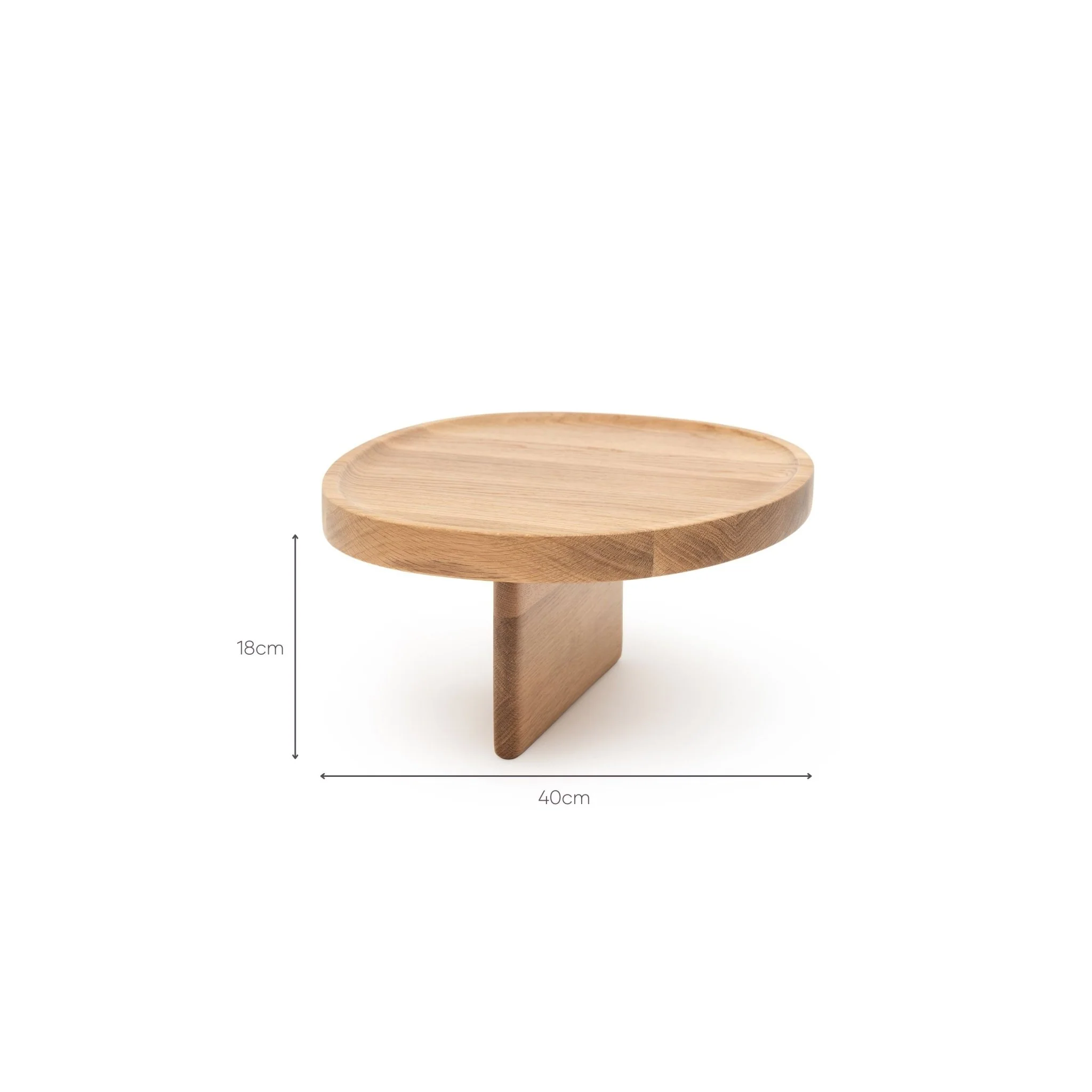 Islet Tray Table - Light Oak - Image 9