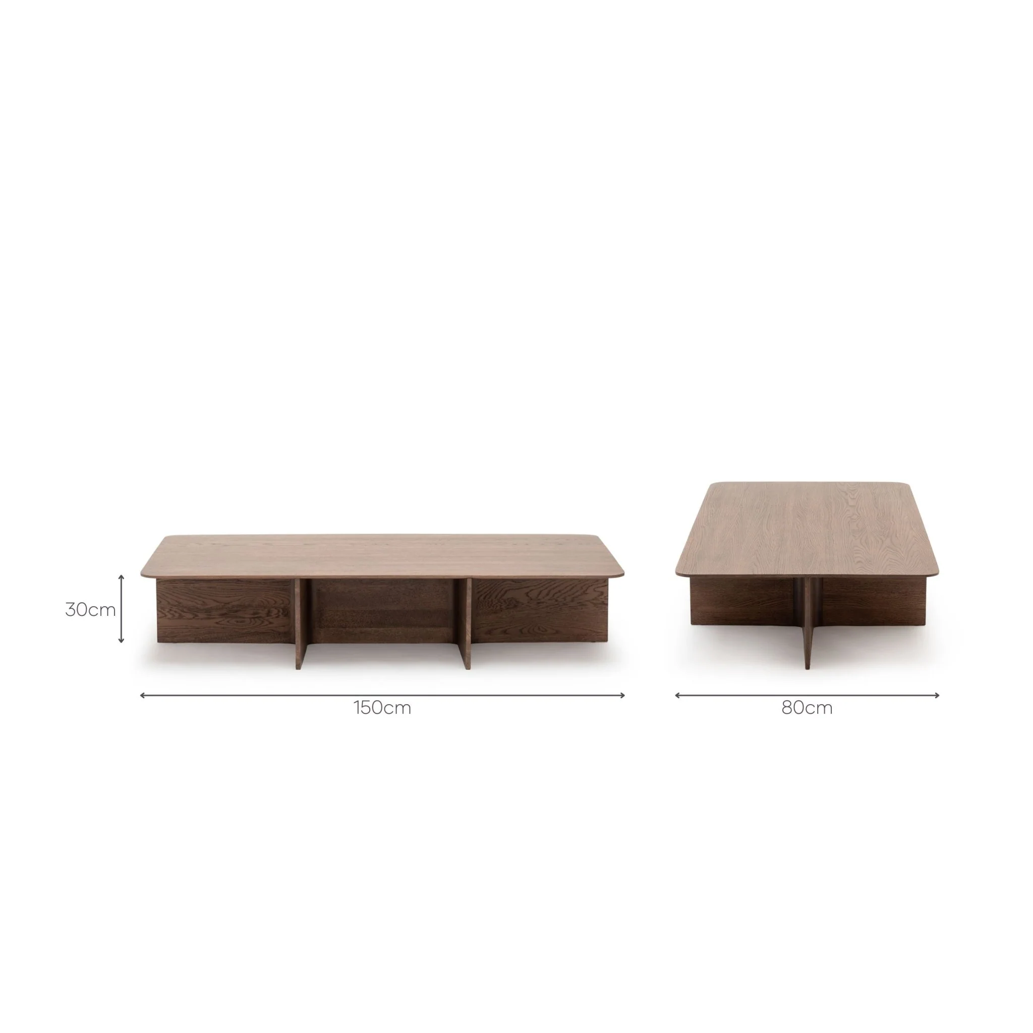 Jaunt 150 Rectangular Coffee Table - Latte Oak - Image 13