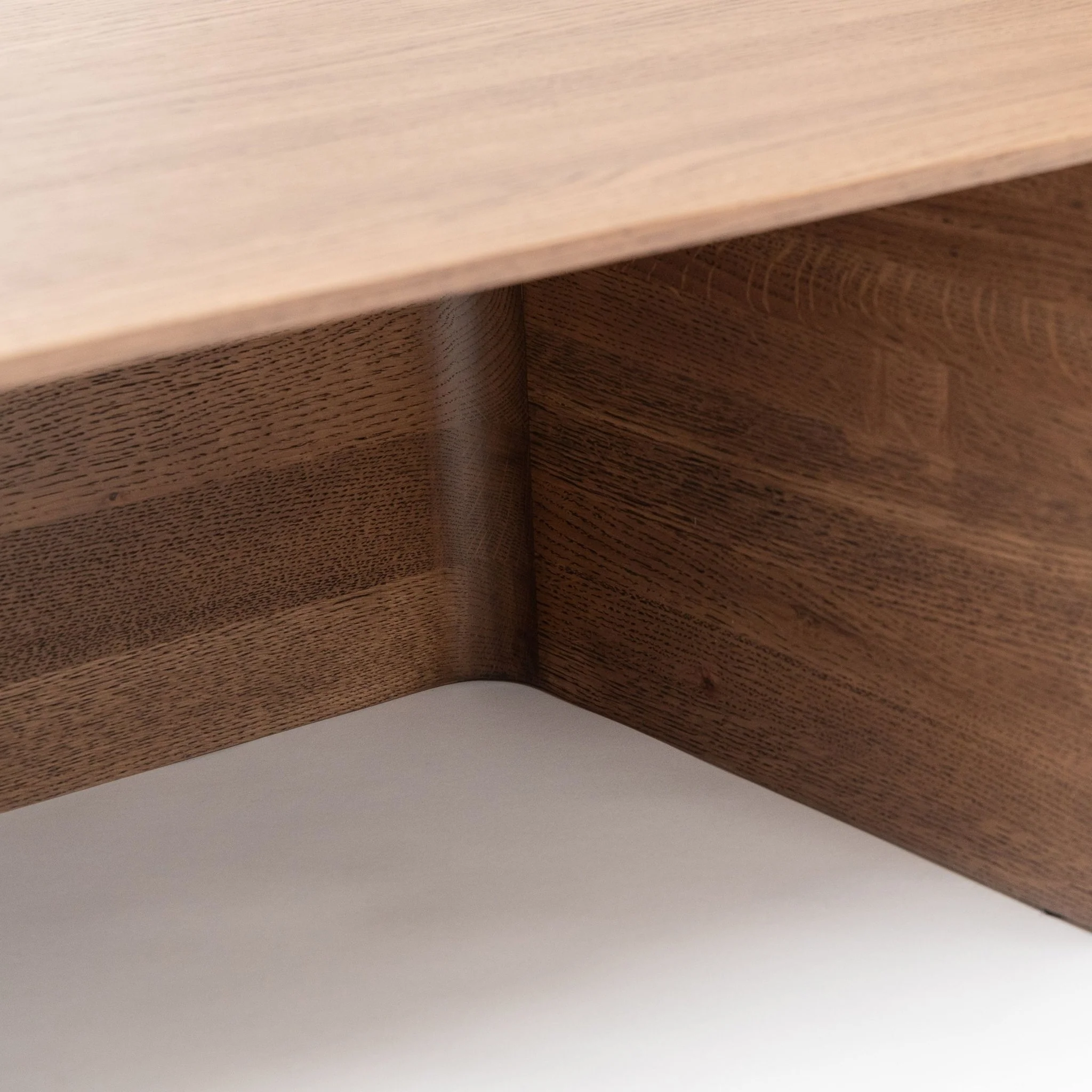 Jaunt 150 Rectangular Coffee Table - Latte Oak - Image 9