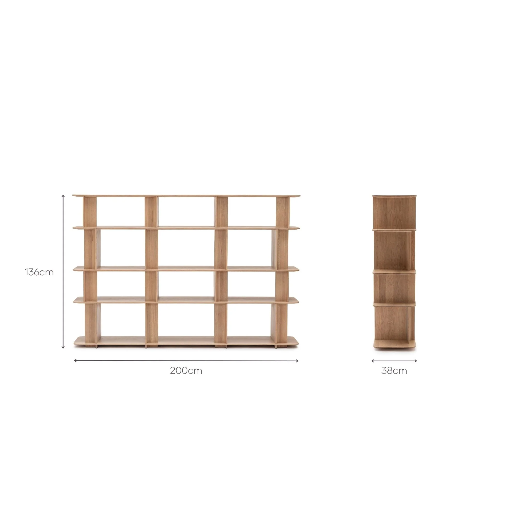Jaunt Shelf High - Blonde Oak - Image 11