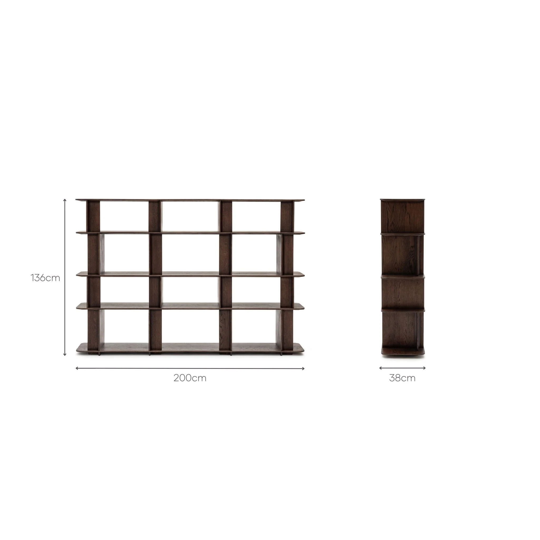 Jaunt Shelf High - Espresso Oak - Image 11