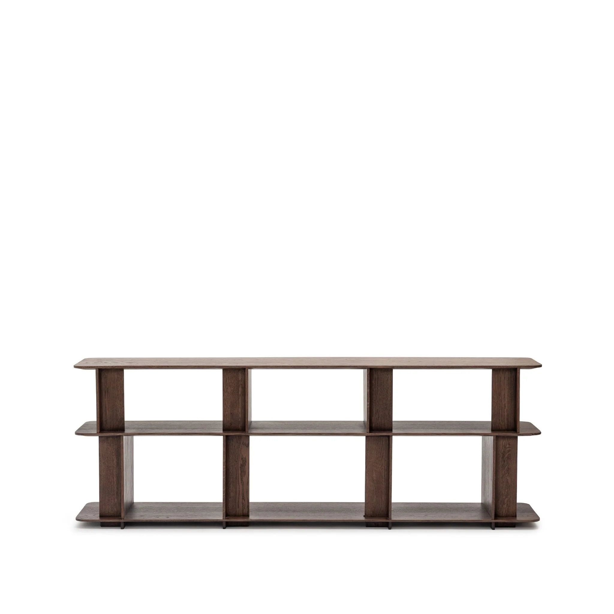 Jaunt Shelf Low - Espresso Oak