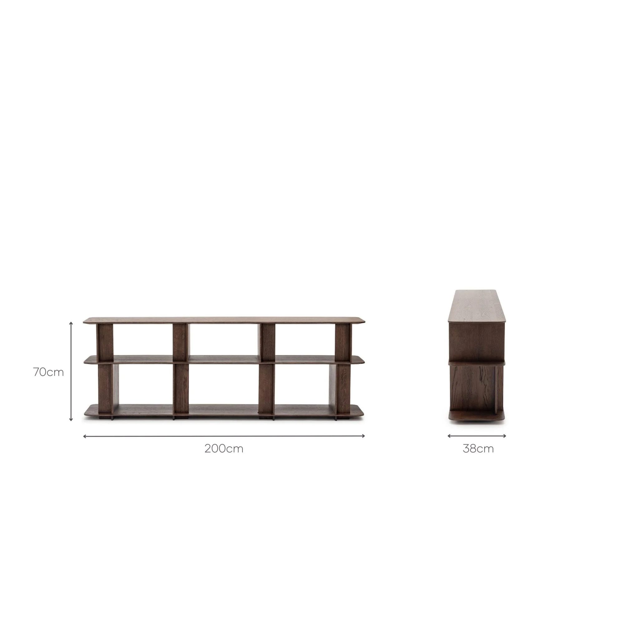 Jaunt Shelf Low - Espresso Oak - Image 13