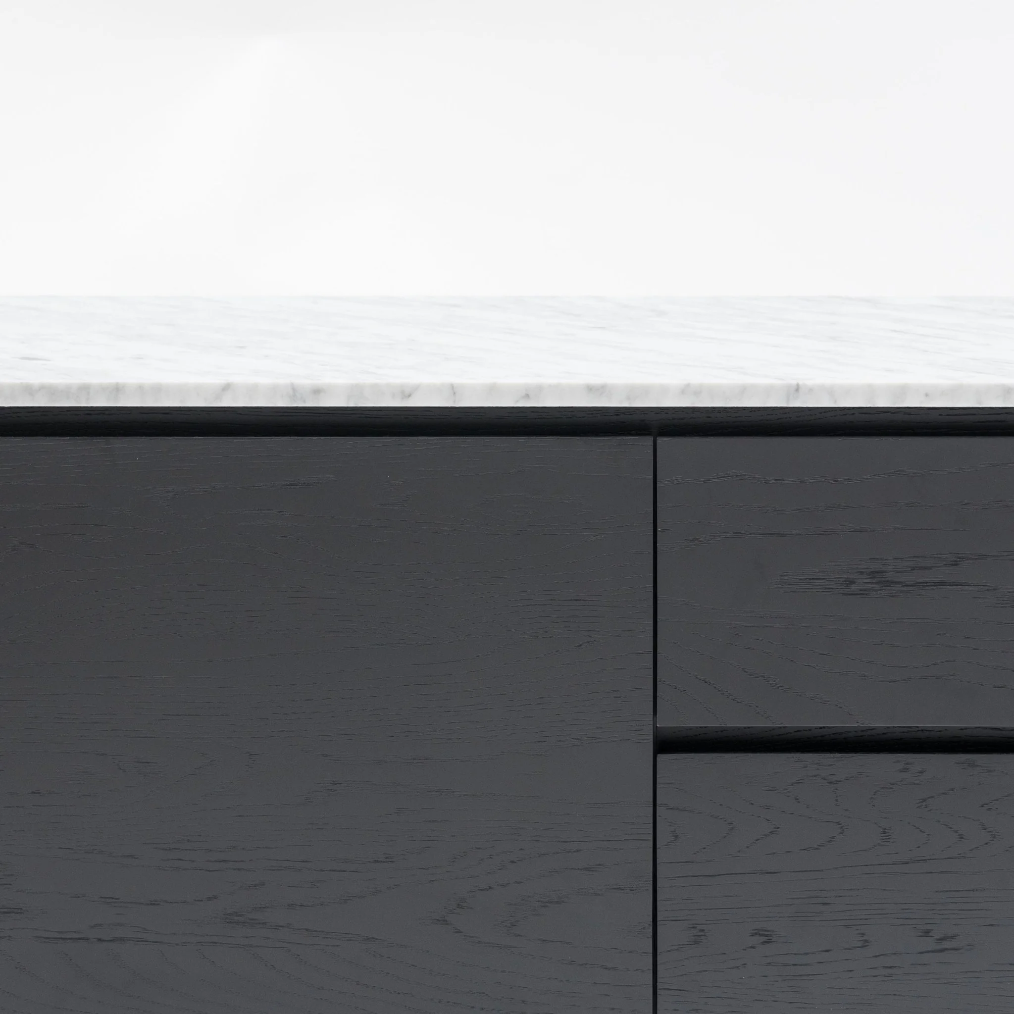 Kami 220 Entertainment Unit - Black Oak & Bianca Carrara - Image 13