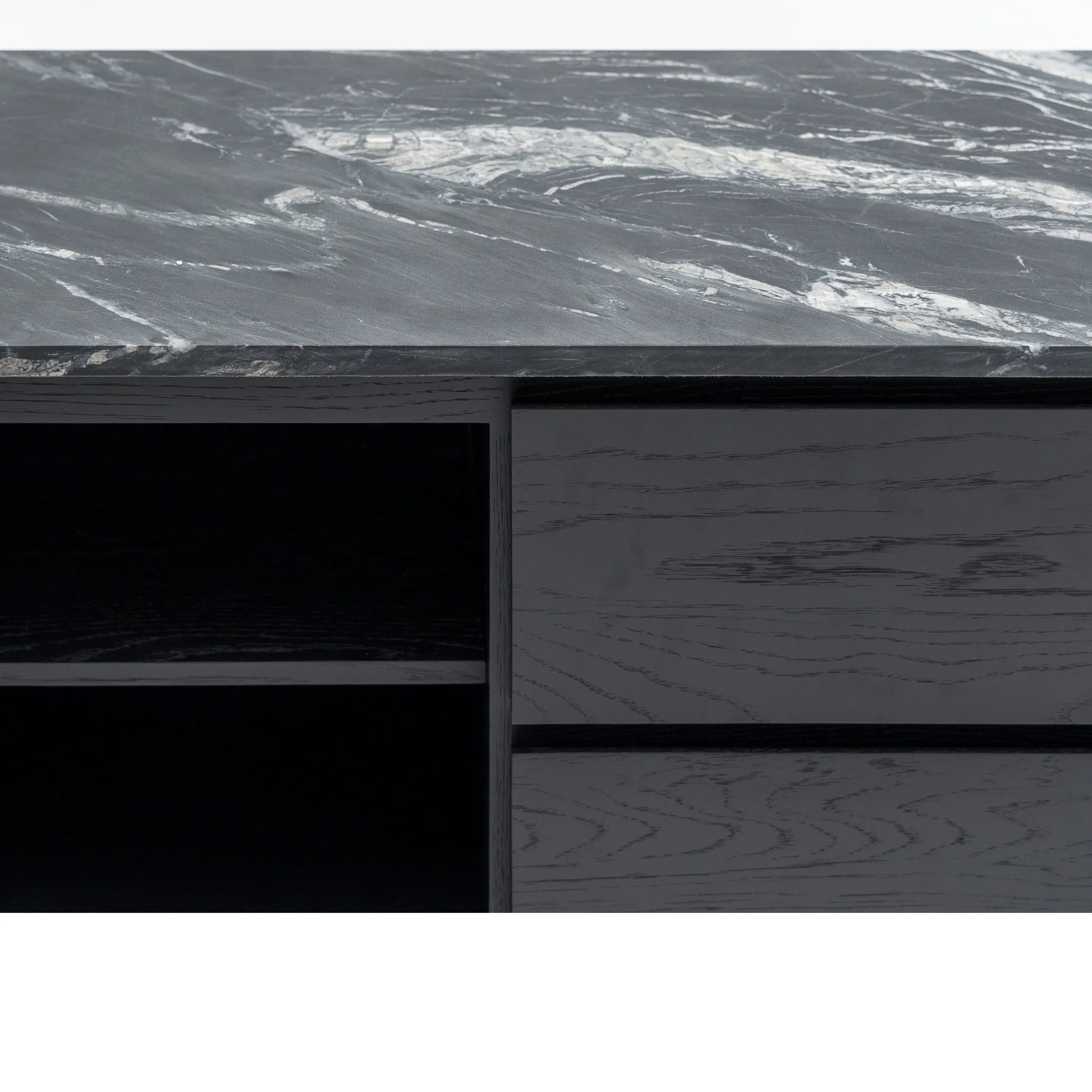 Kami 220 Entertainment Unit - Black Oak & Nero Perlato - Image 11