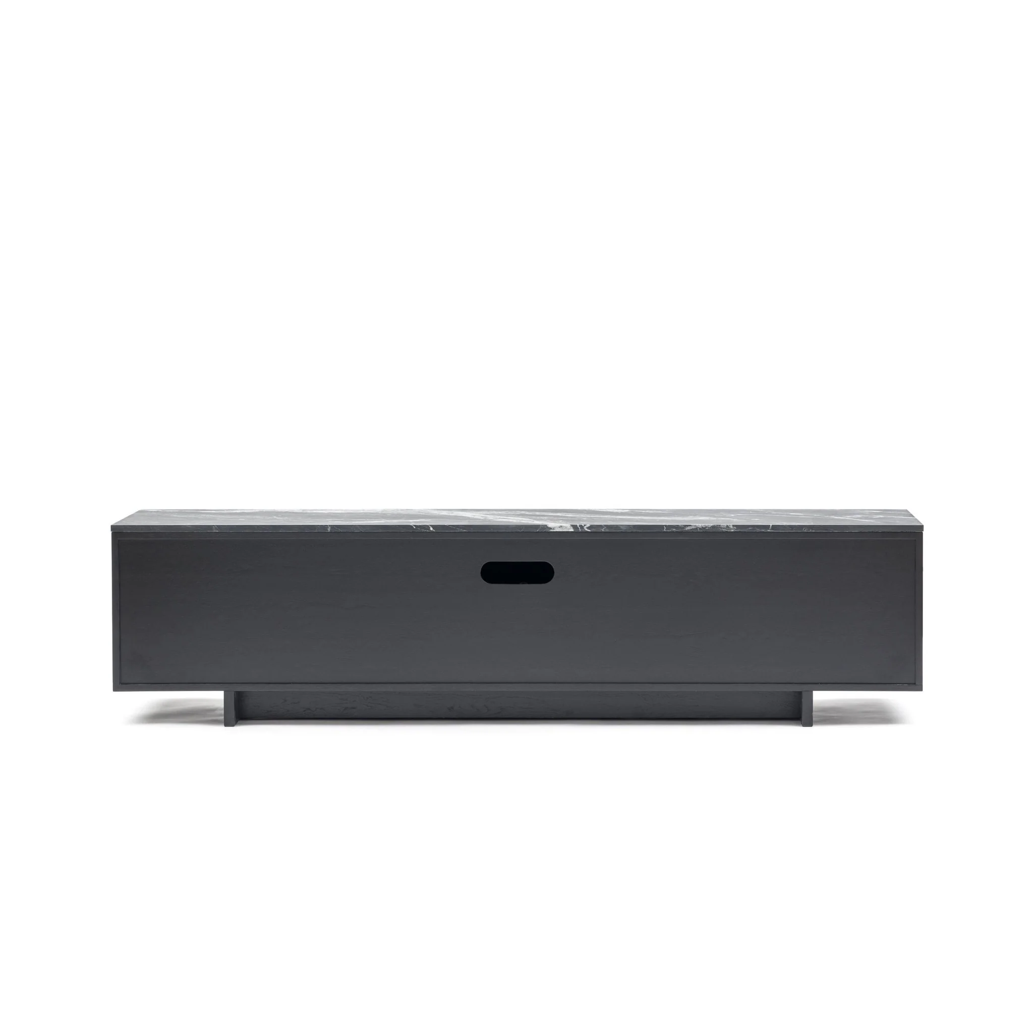 Kami 220 Entertainment Unit - Black Oak & Nero Perlato - Image 3