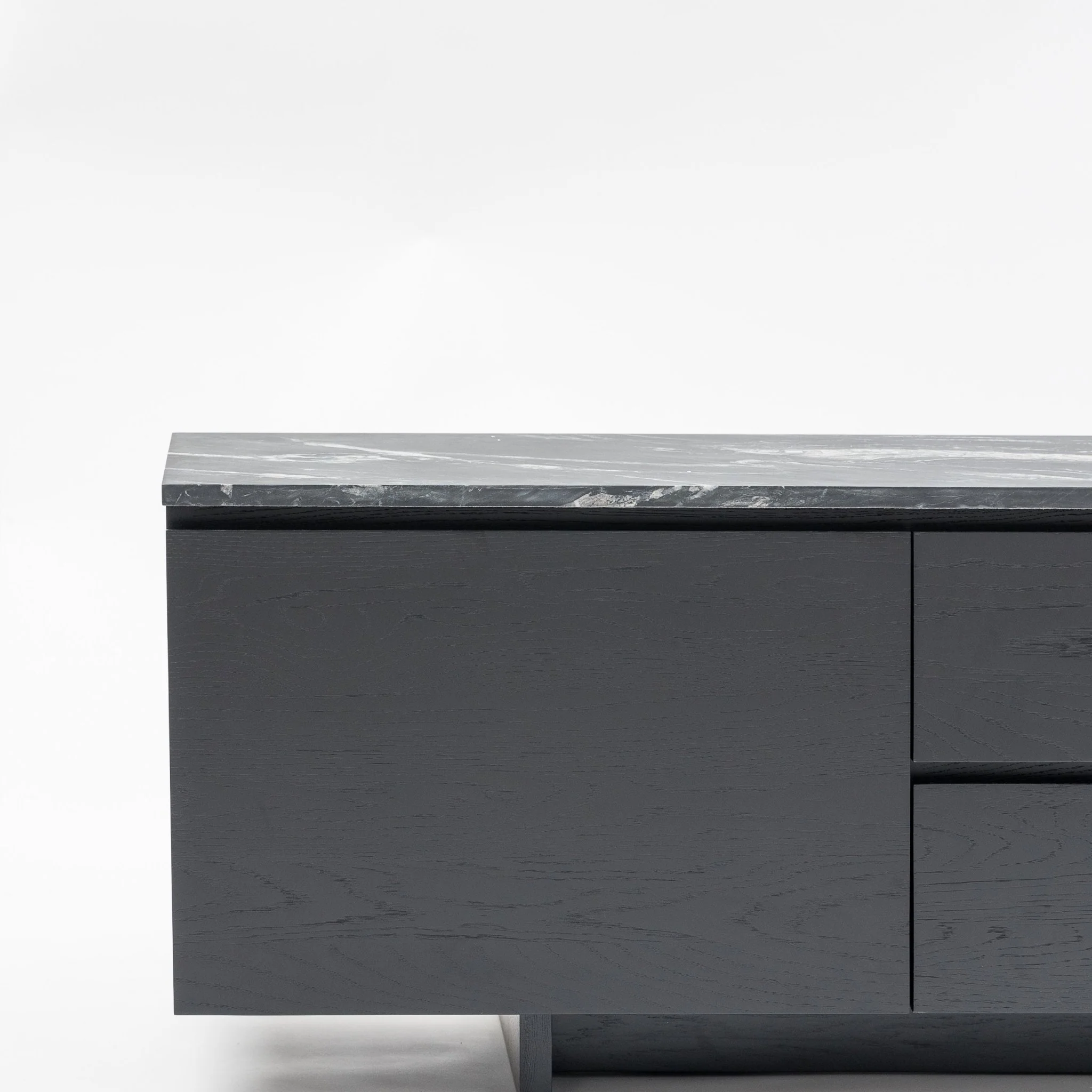 Kami 220 Entertainment Unit - Black Oak & Nero Perlato - Image 5