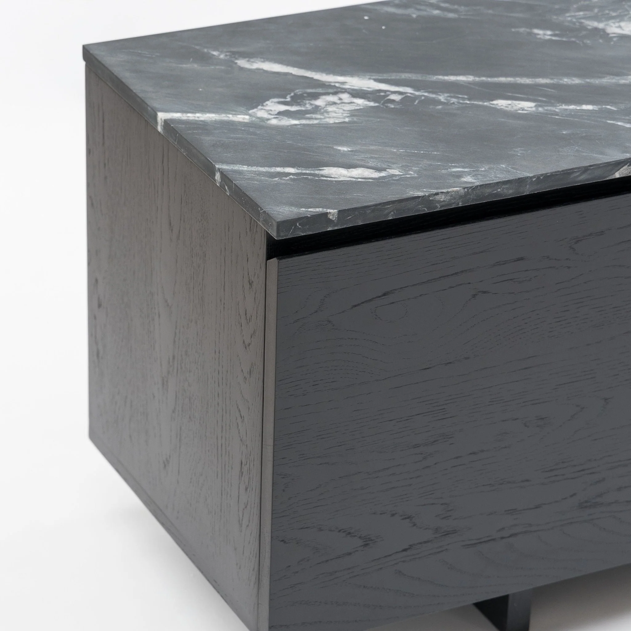 Kami 220 Entertainment Unit - Black Oak & Nero Perlato - Image 6