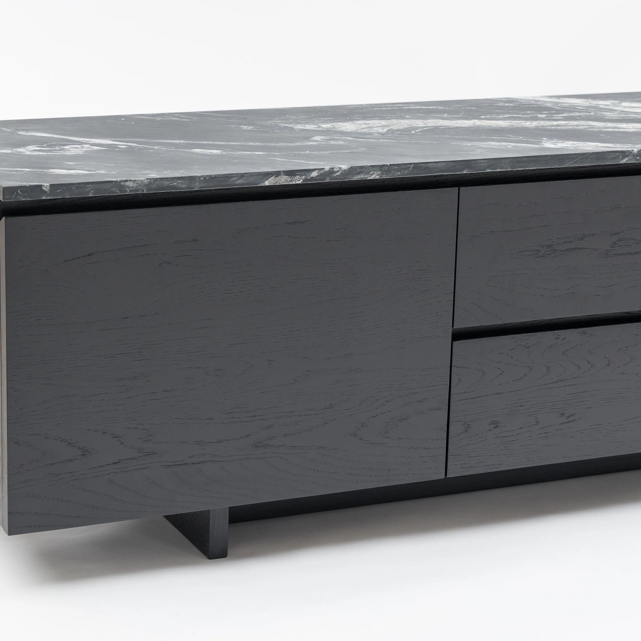 Kami 220 Entertainment Unit - Black Oak & Nero Perlato - Image 7