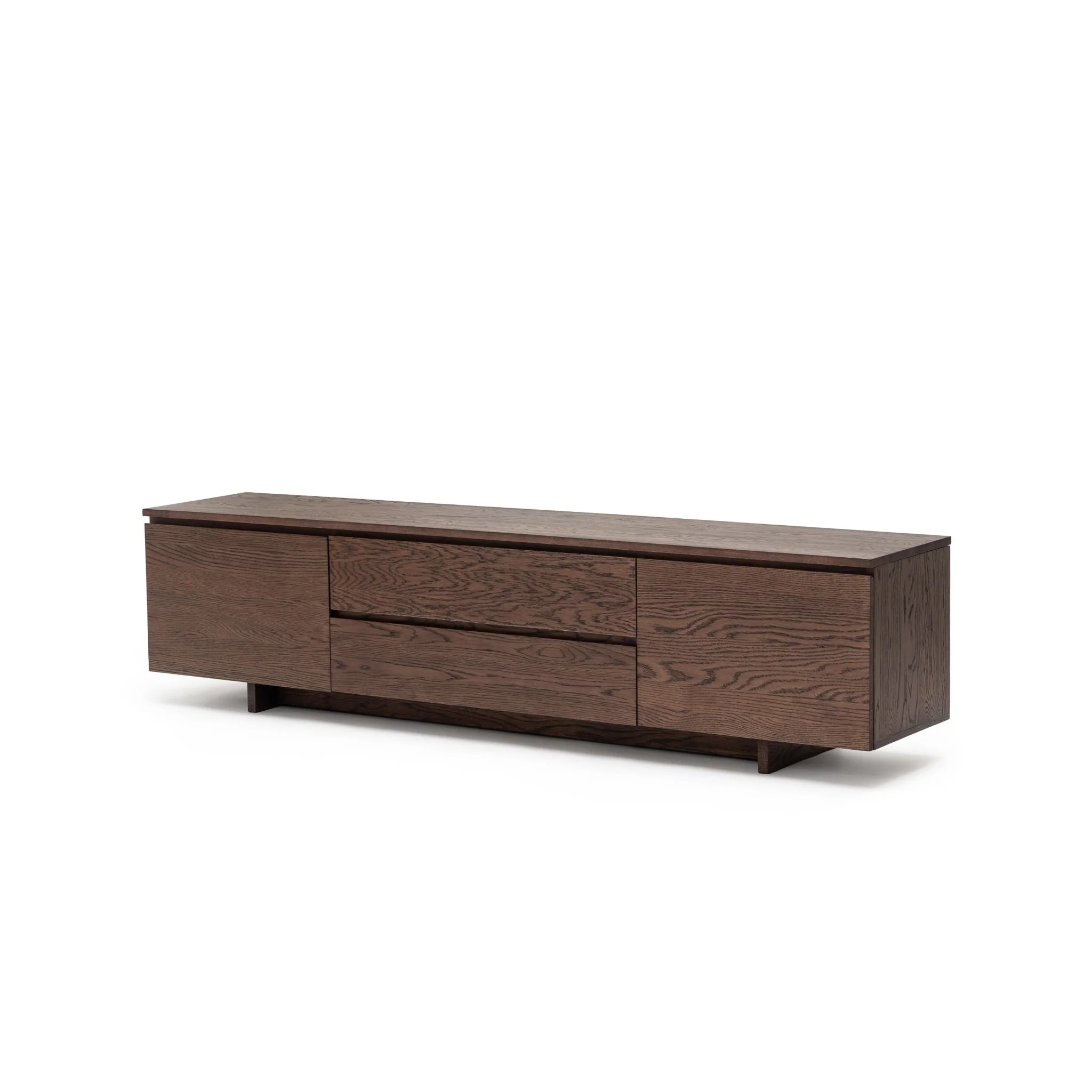 Kami 220 Entertainment Unit - Espresso Oak