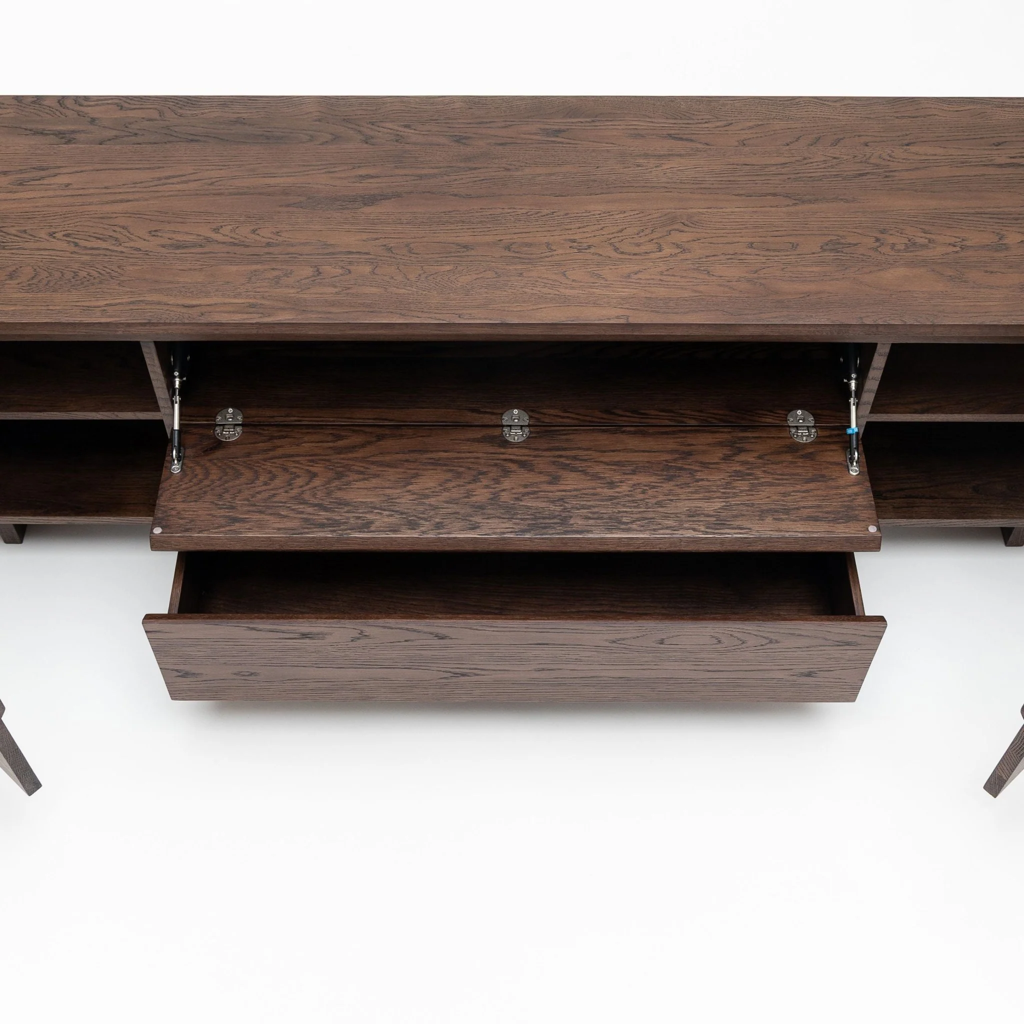 Kami 220 Entertainment Unit - Espresso Oak - Image 6