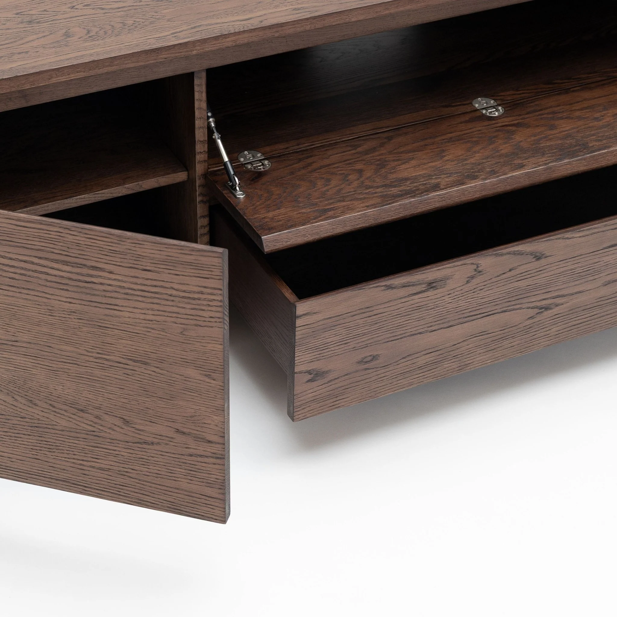 Kami 220 Entertainment Unit - Espresso Oak - Image 8
