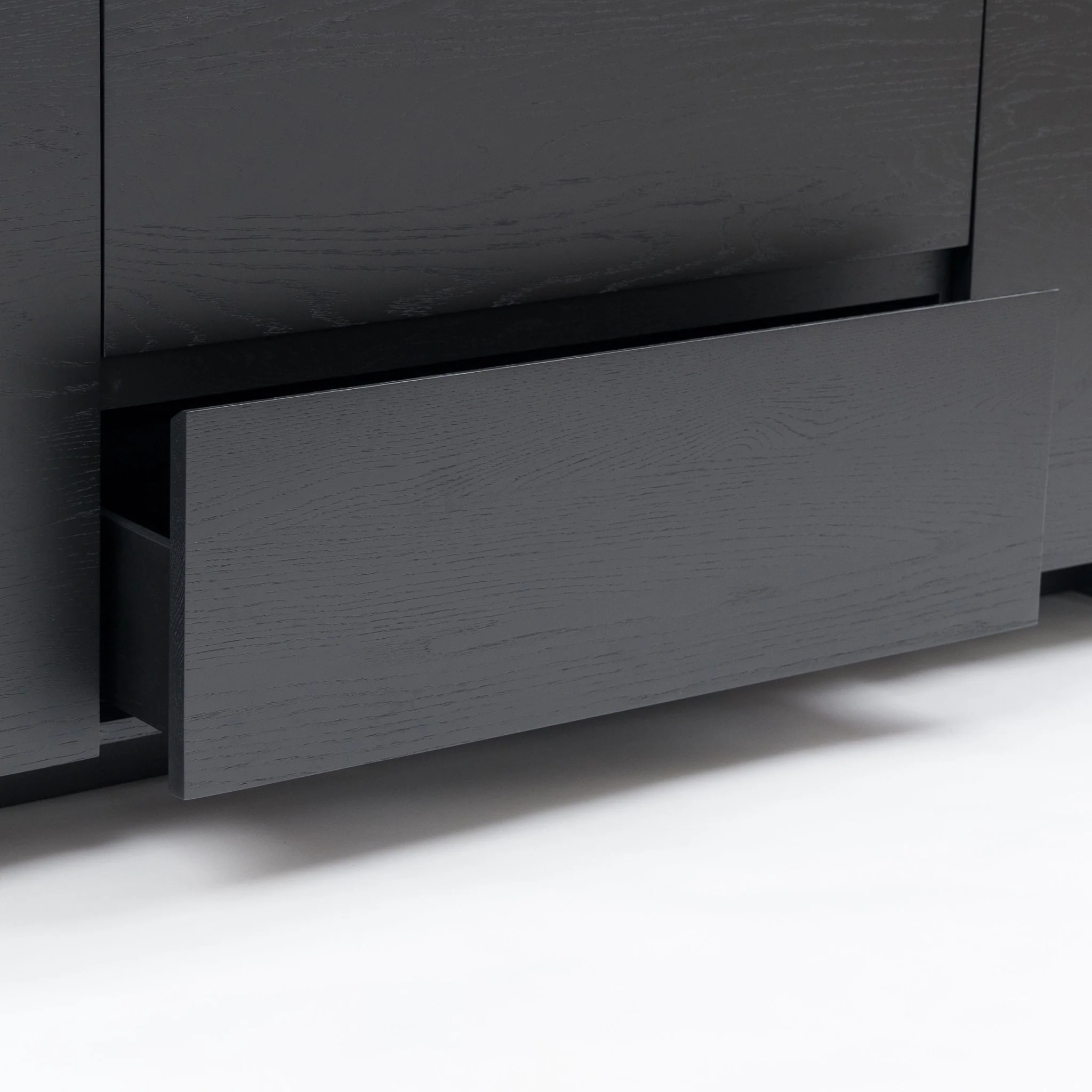 Kami 220 Sideboard - Black Oak & Bianca Carrara - Image 10