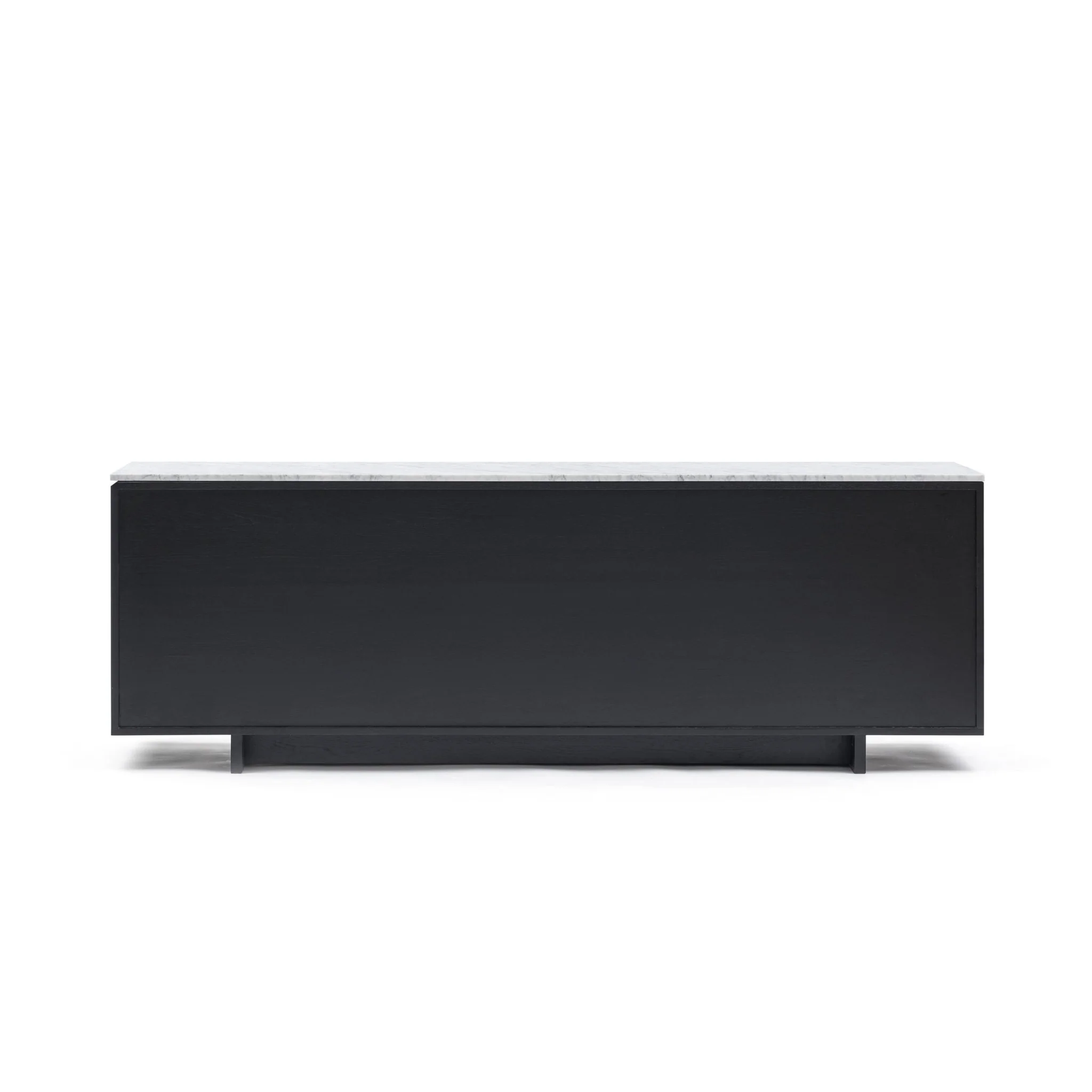 Kami 220 Sideboard - Black Oak & Bianca Carrara - Image 4
