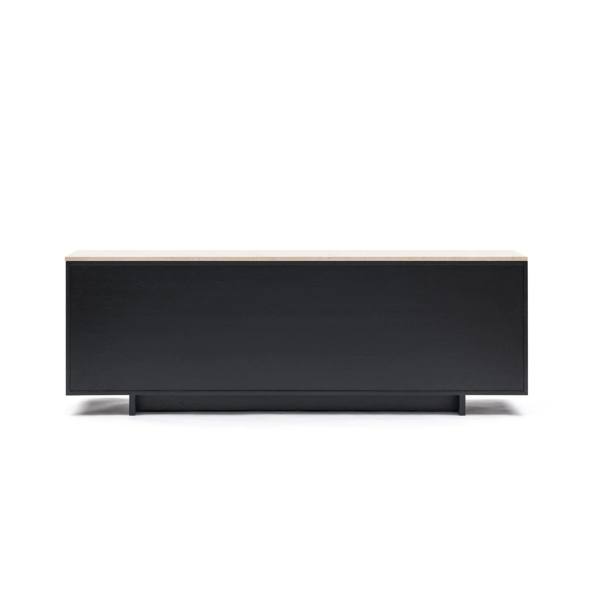 Kami 220 Sideboard - Black Oak & Travertine - Image 4