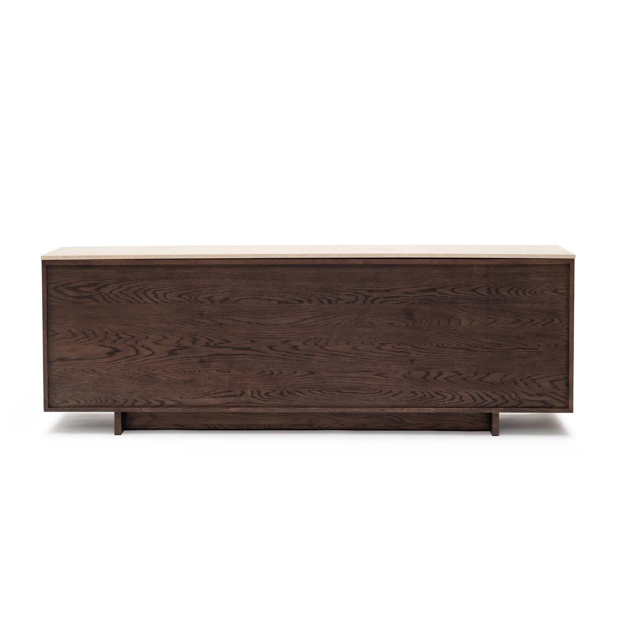Kami 220 Sideboard - Espresso Oak & Travertine - Image 5