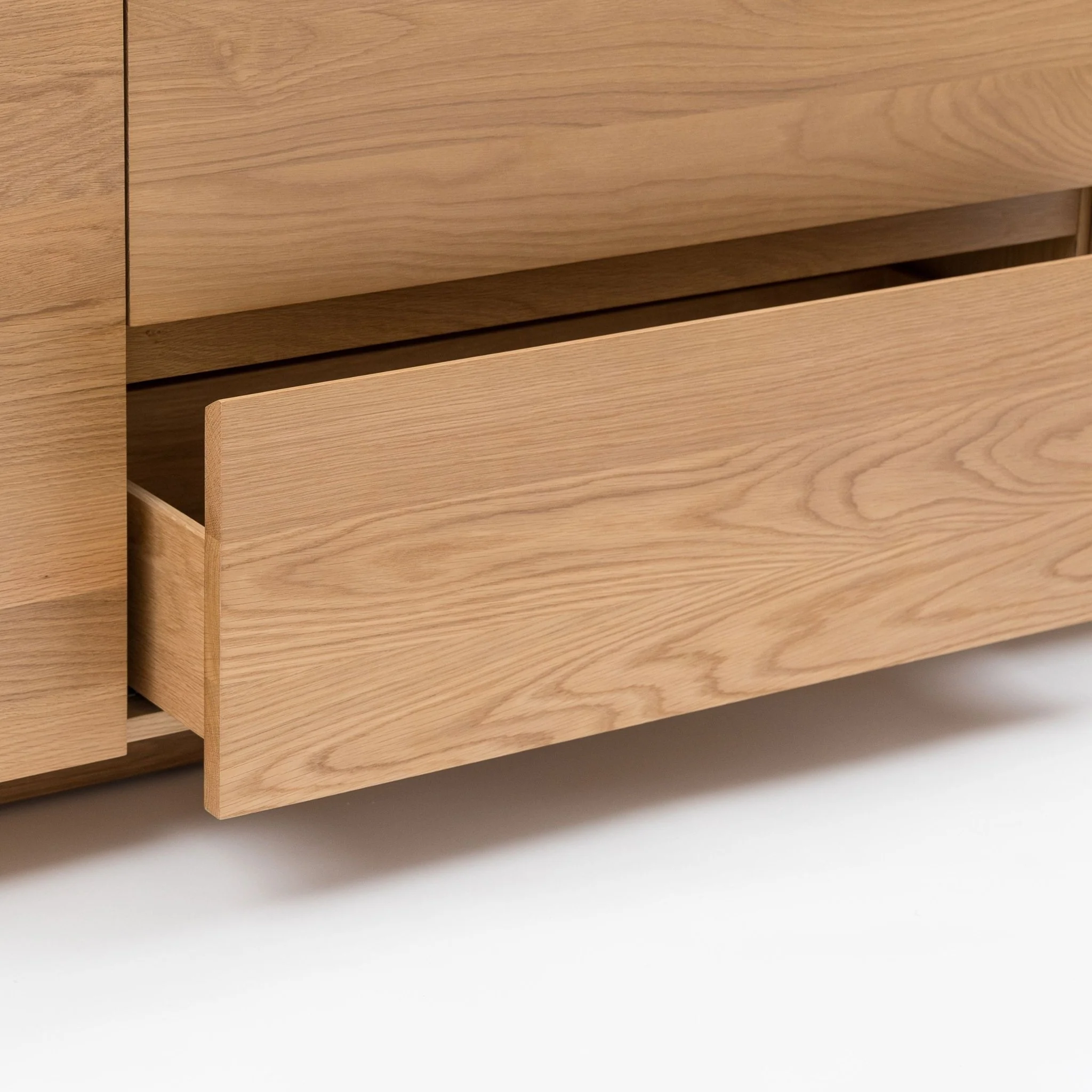 Kami 220 Sideboard - Light Oak & Bianca Carrara - Image 10