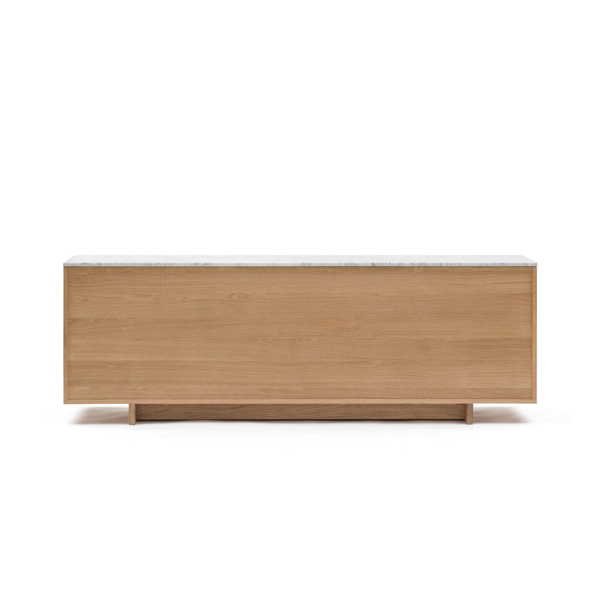 Kami 220 Sideboard - Light Oak & Bianca Carrara - Image 4