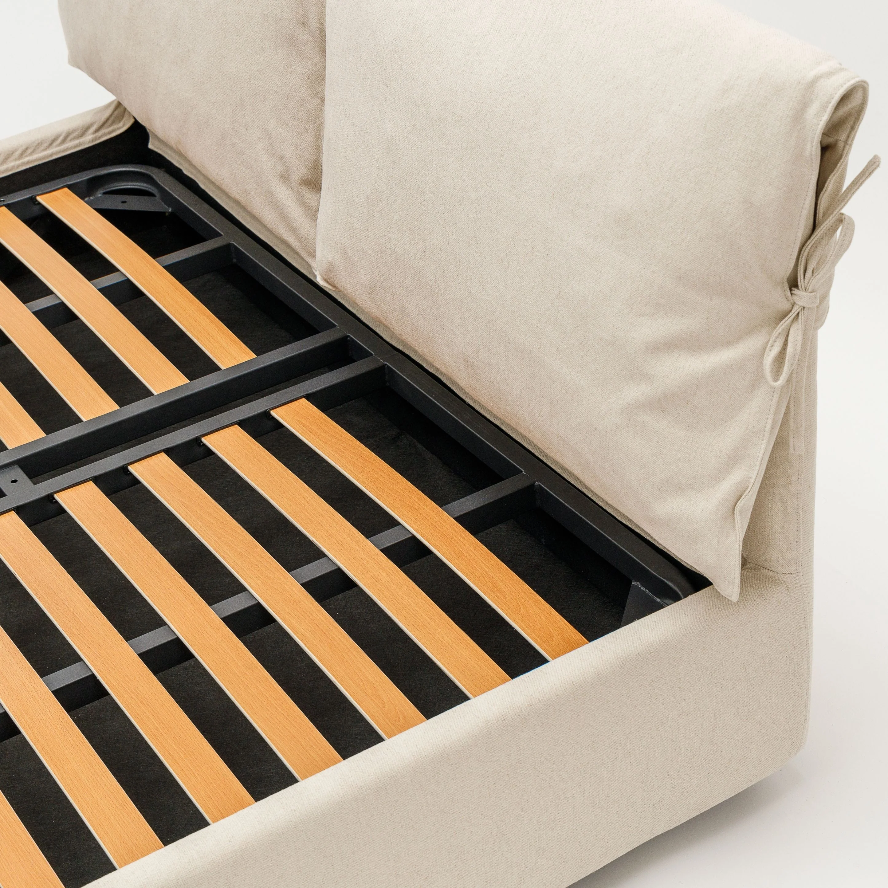 Kobe Bed With Storage - Natural - Image 15