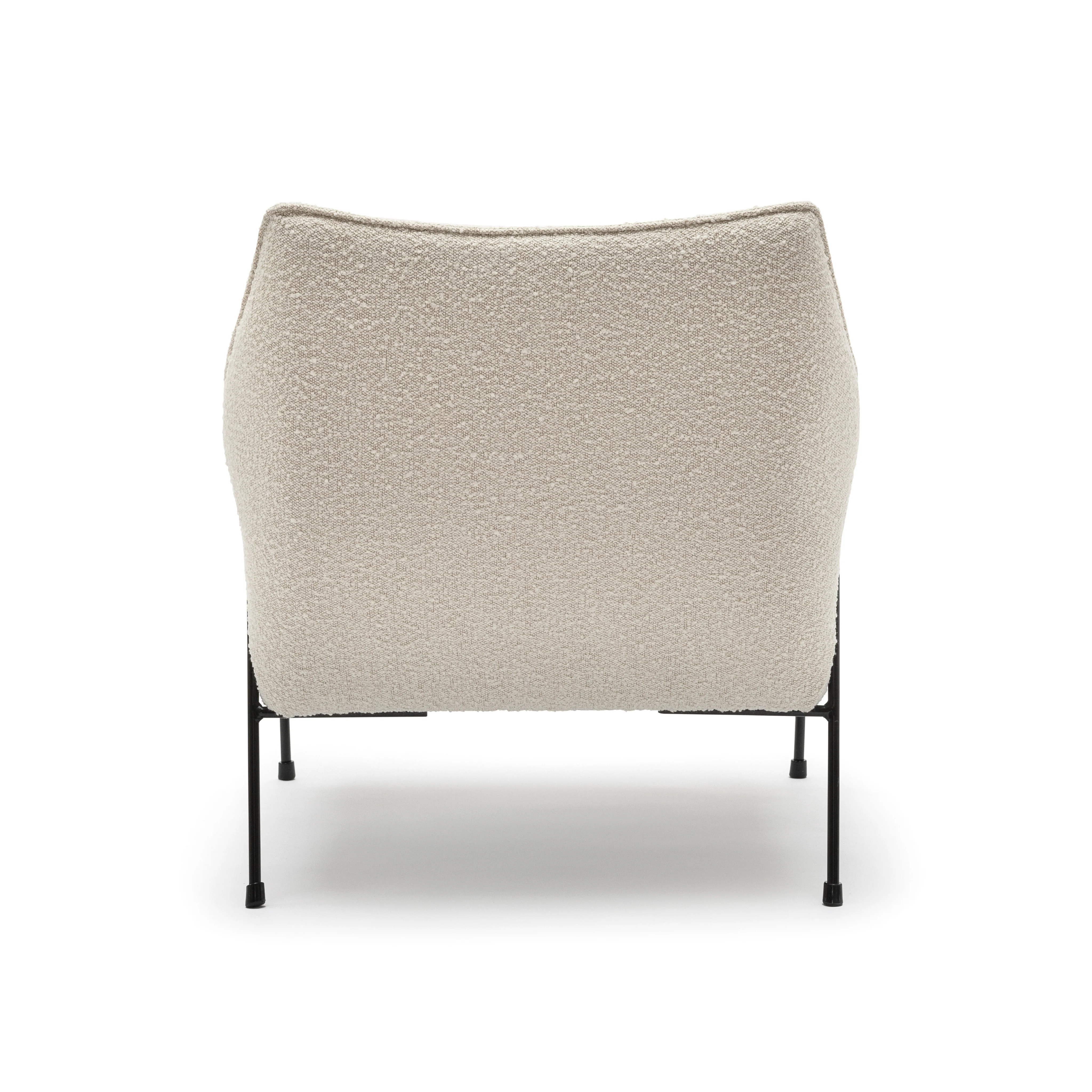Kubik Accent Chair - Ivory Boucle - Image 5