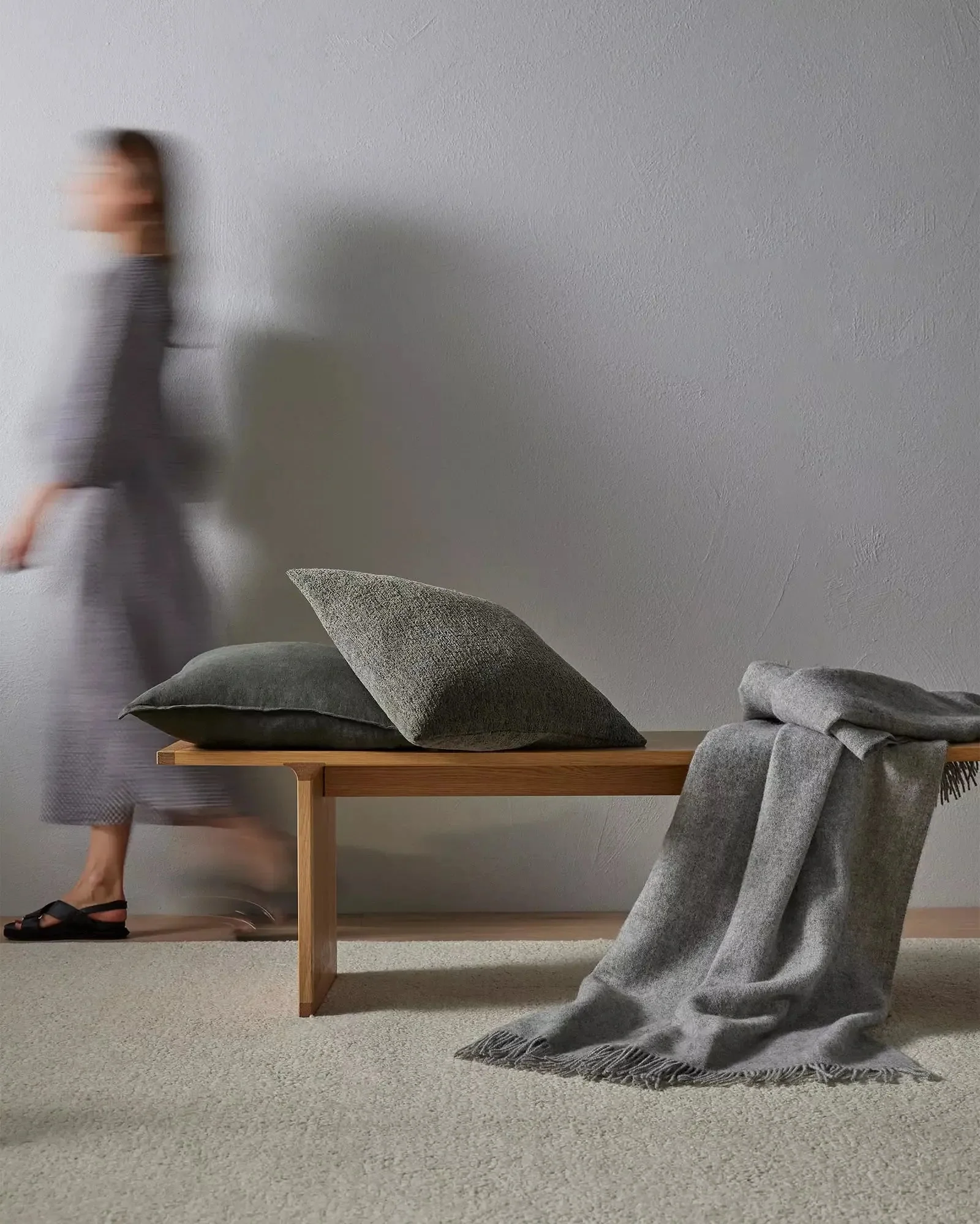 Laurent 50Cm Cushion - Moss - Image 2